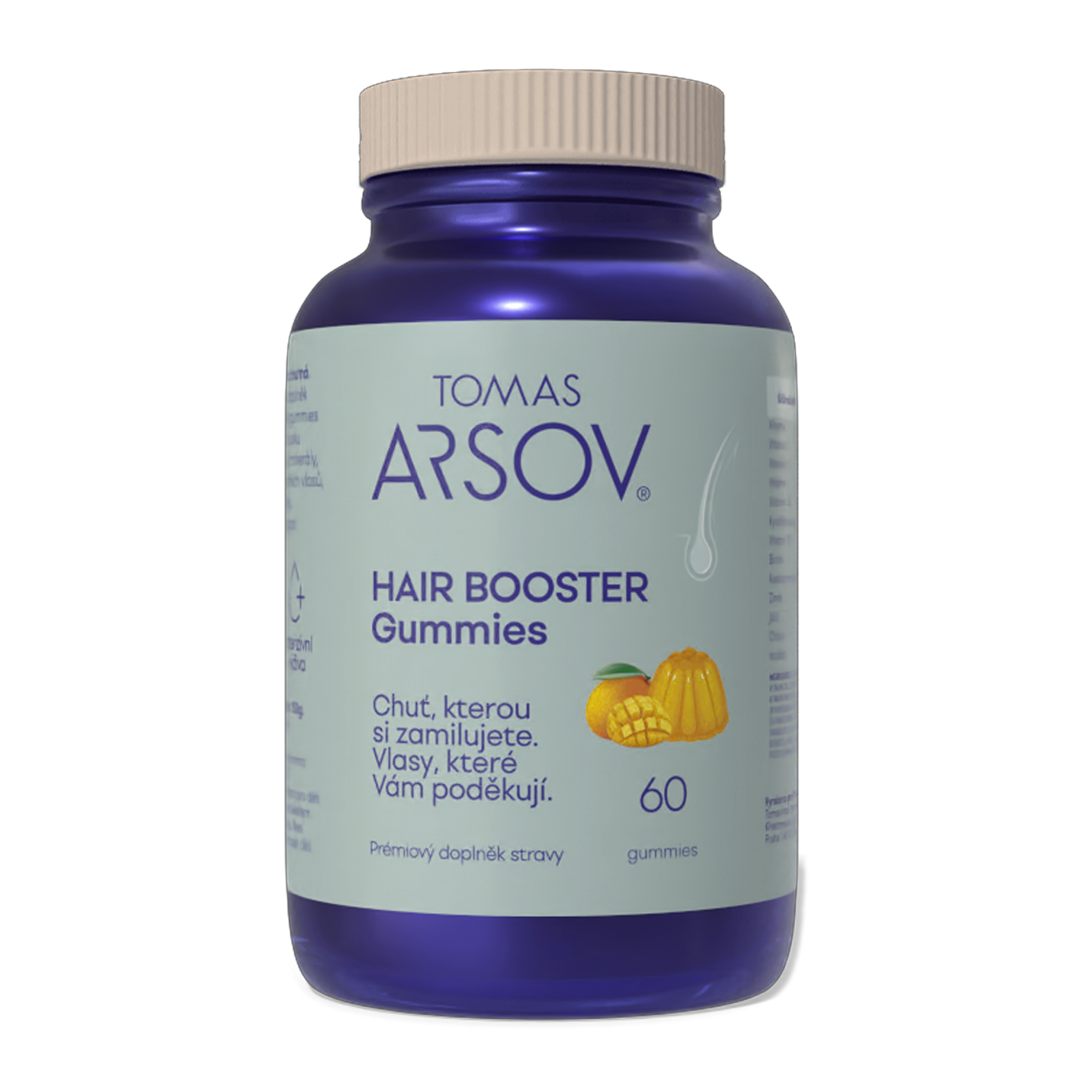 Gummies pro podporu růstu vlasů Hair Booster