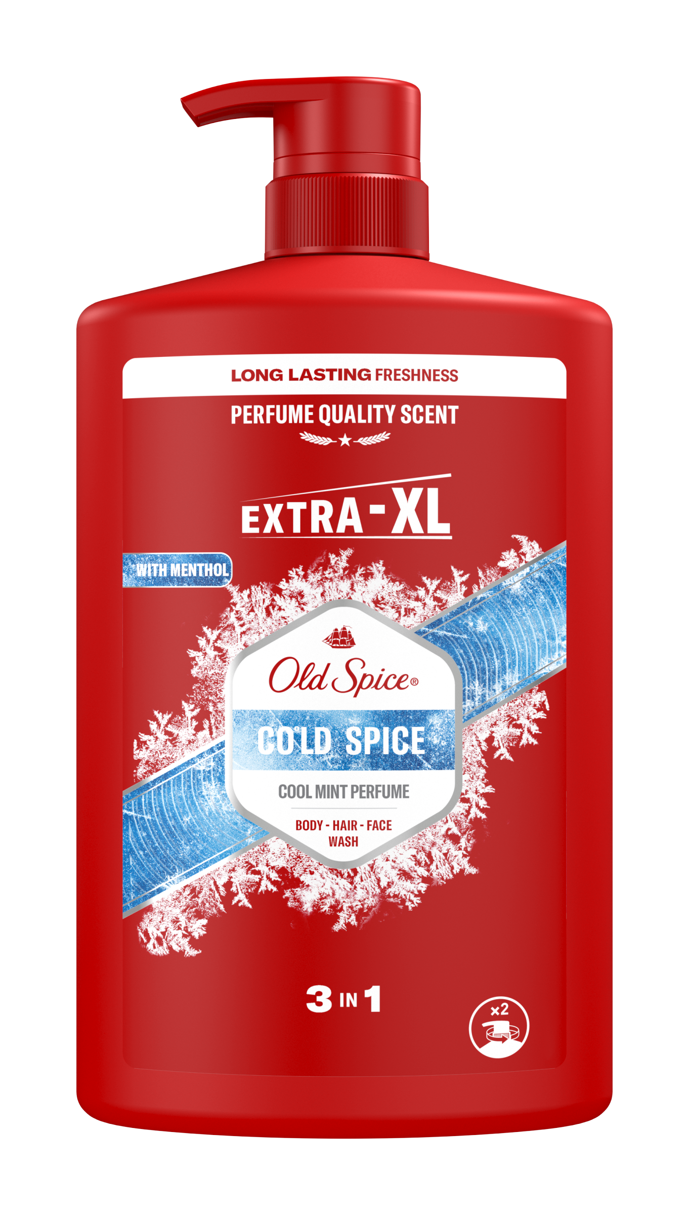 Old Spice Sprchový gel 3v1 Cold Spice XL 1 l