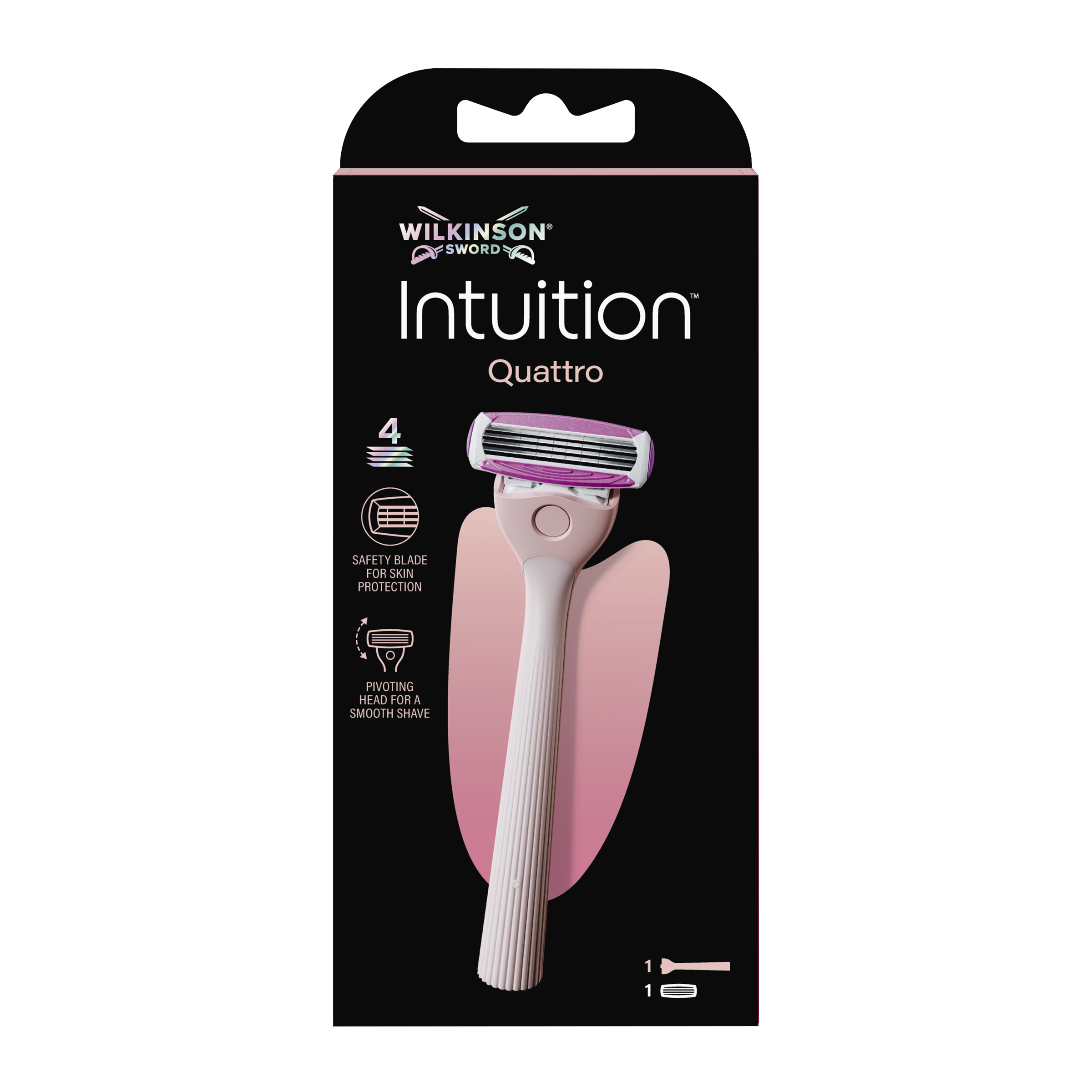 Dámský holicí strojek Sword Intuition Quattro