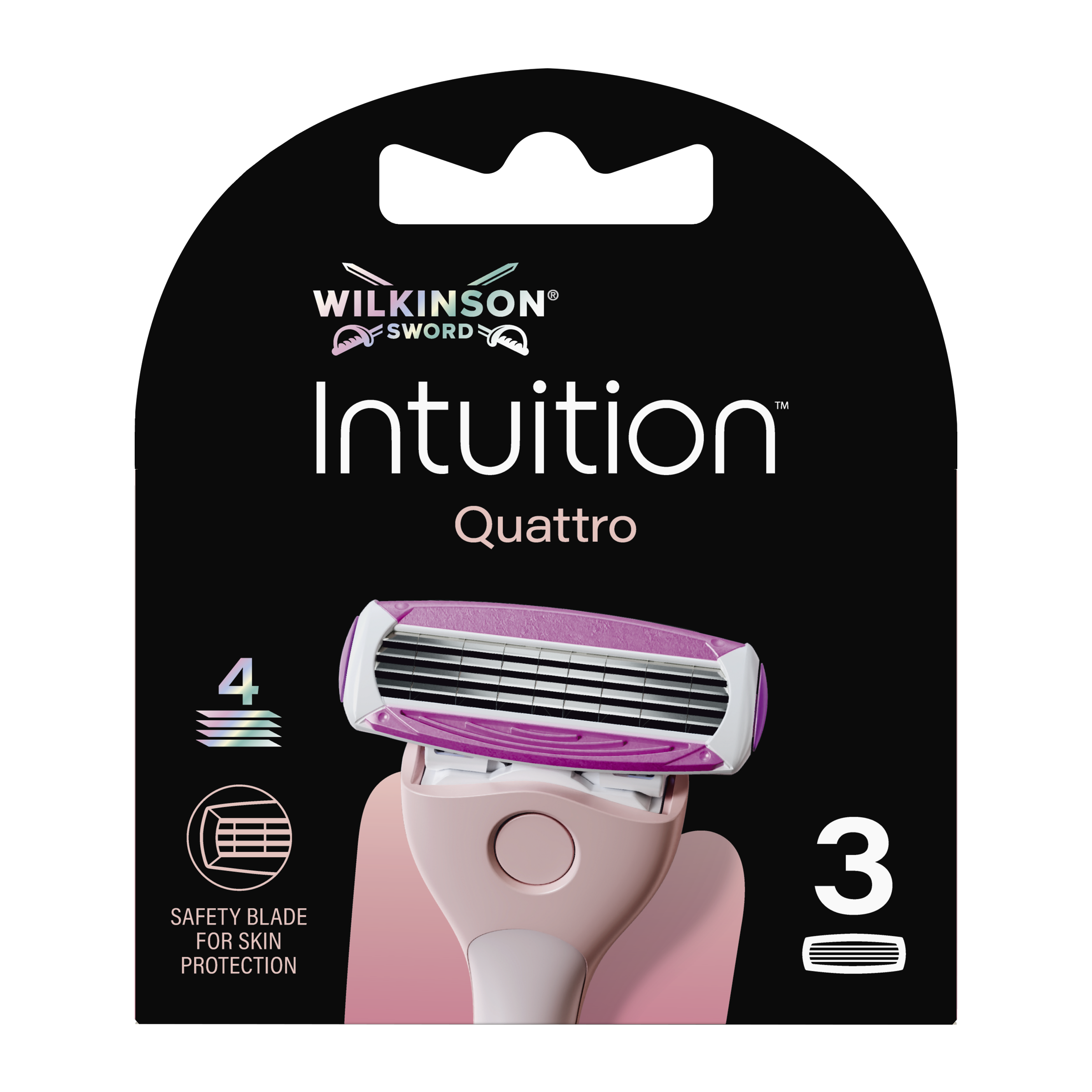 Náhradní holicí hlavice Intuition Quattro