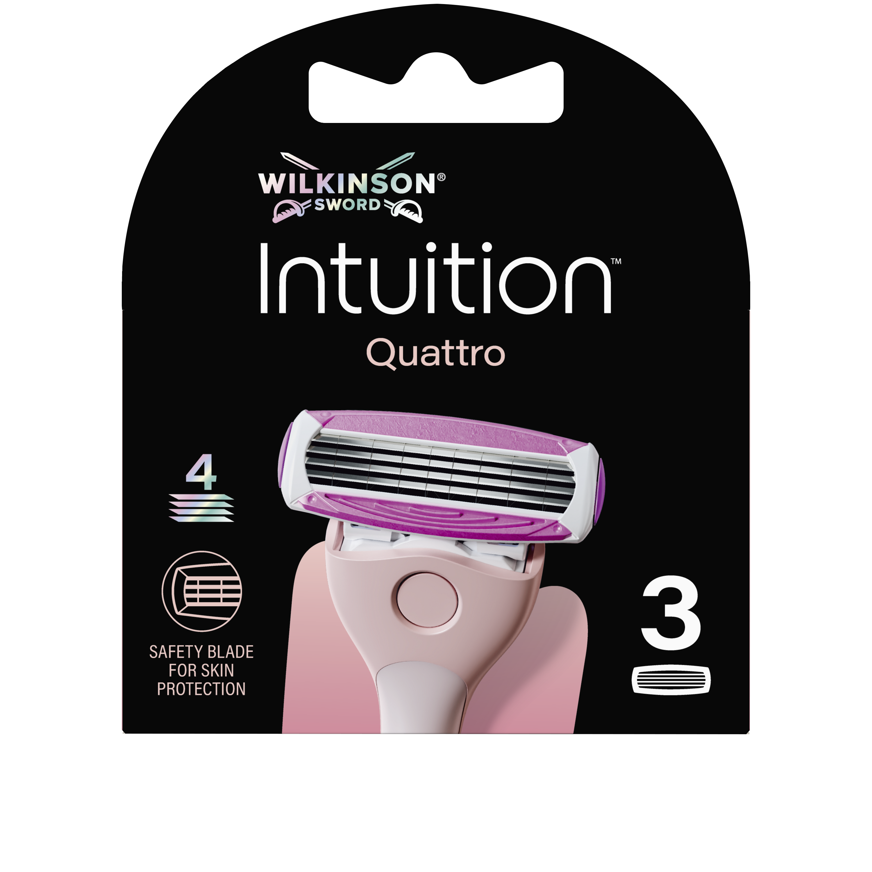 Wilkinson Náhradní holicí hlavice Intuition Quattro
