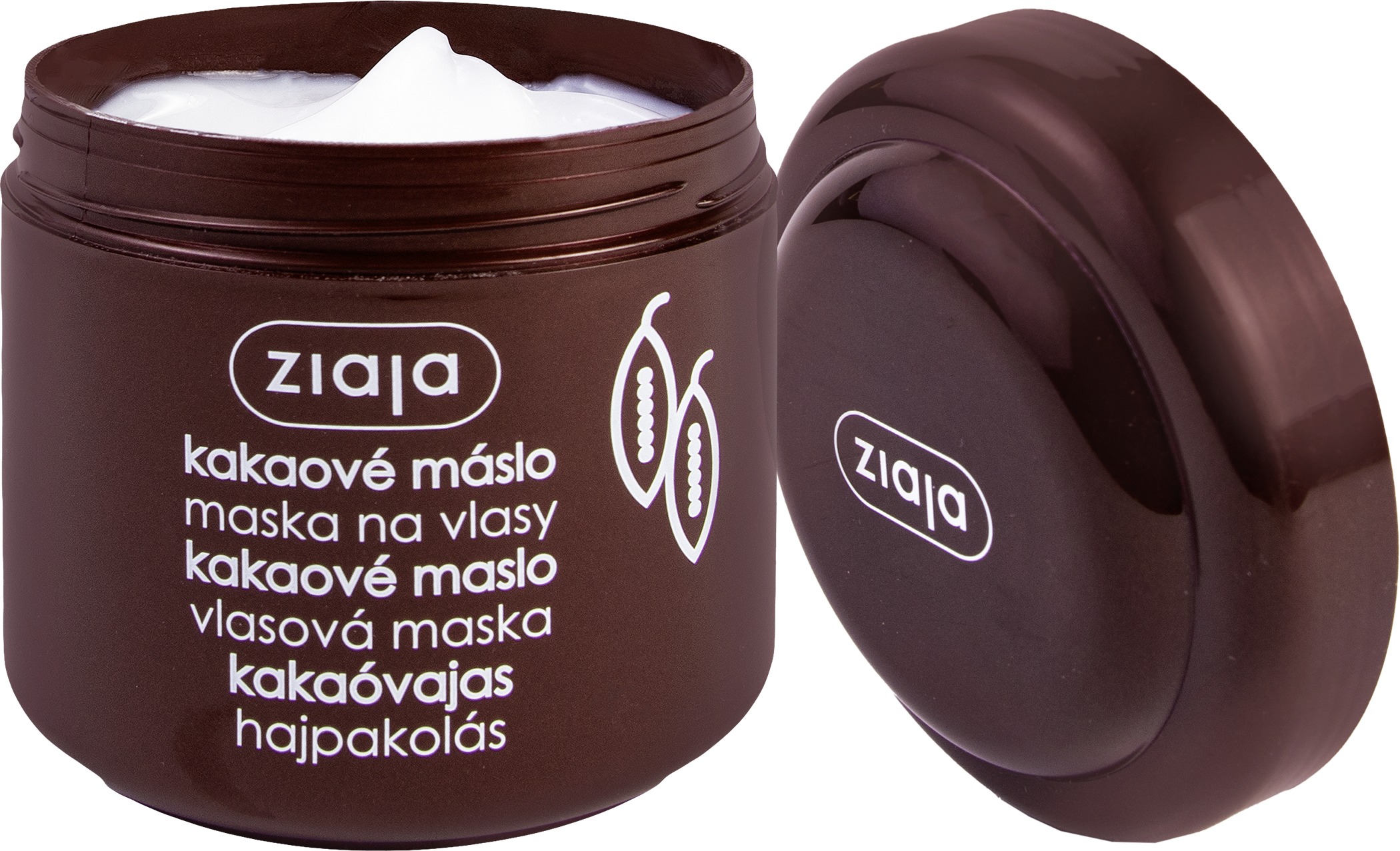 Ziaja Vyhlazující maska na vlasy s kakovým máslem 200 ml