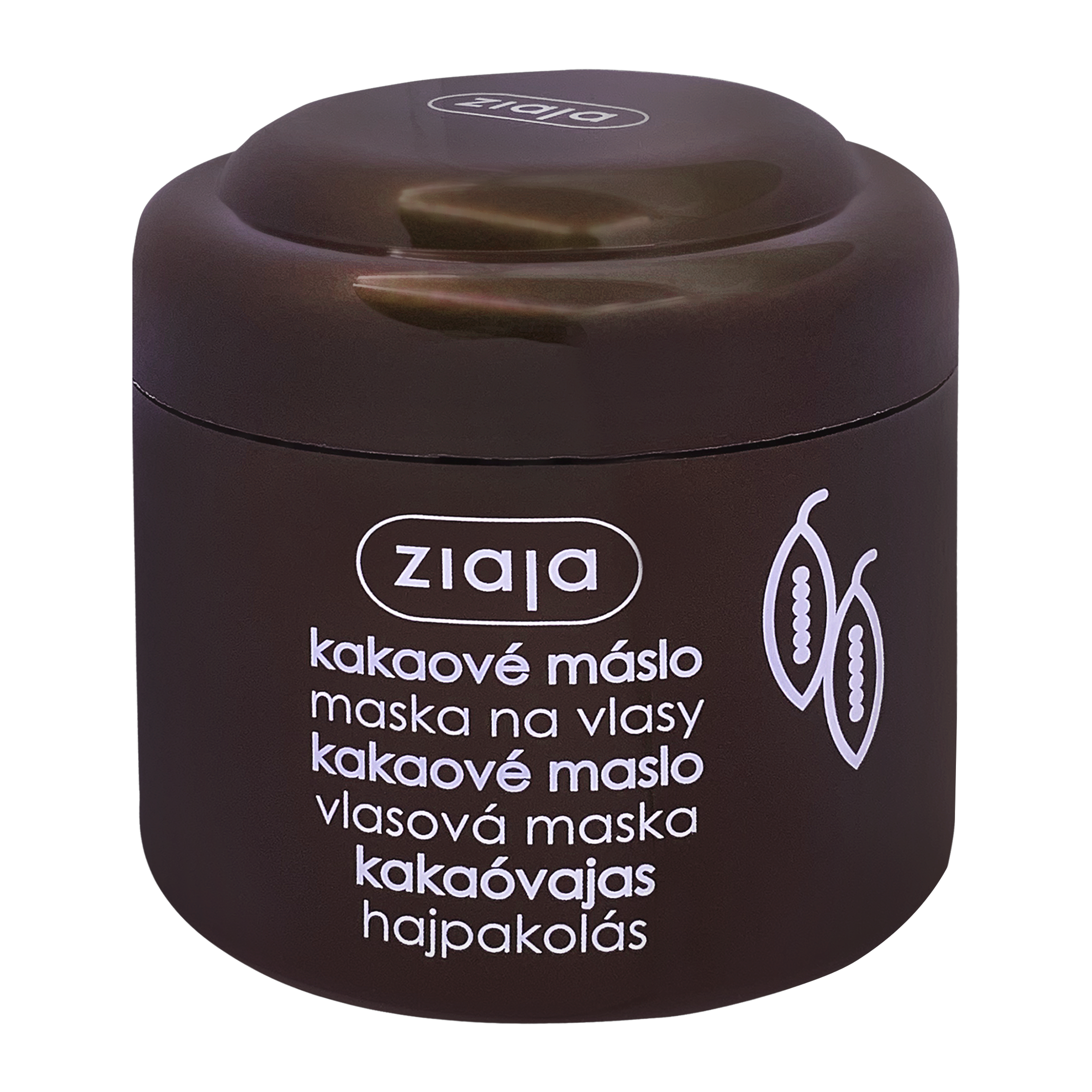 Vyhlazující maska na vlasy s kakovým máslem