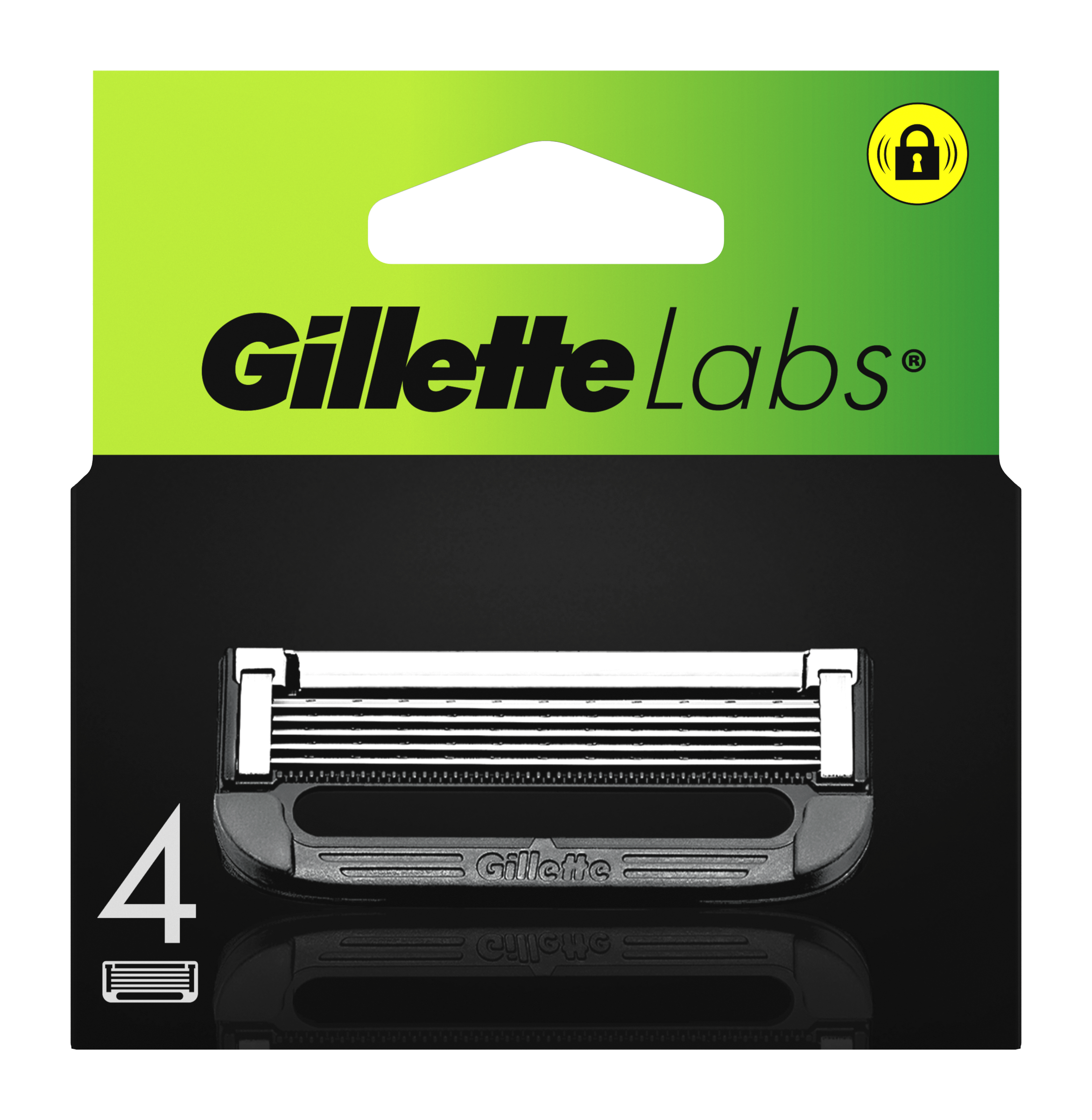 Gillette GilletteLabs holicí hlavice 4 ks 4 ks
