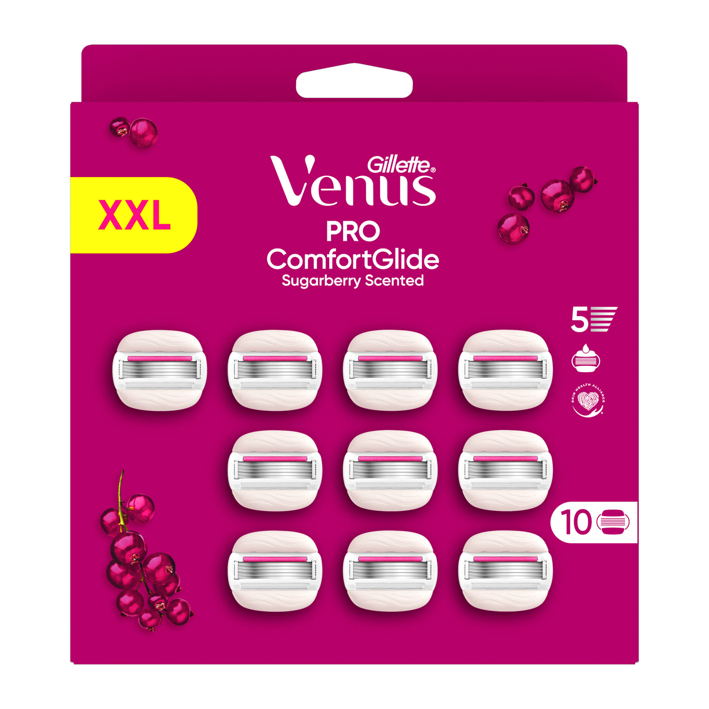Náhradní holicí hlavice Venus Pro ComfortGlide Sugarberry XXL