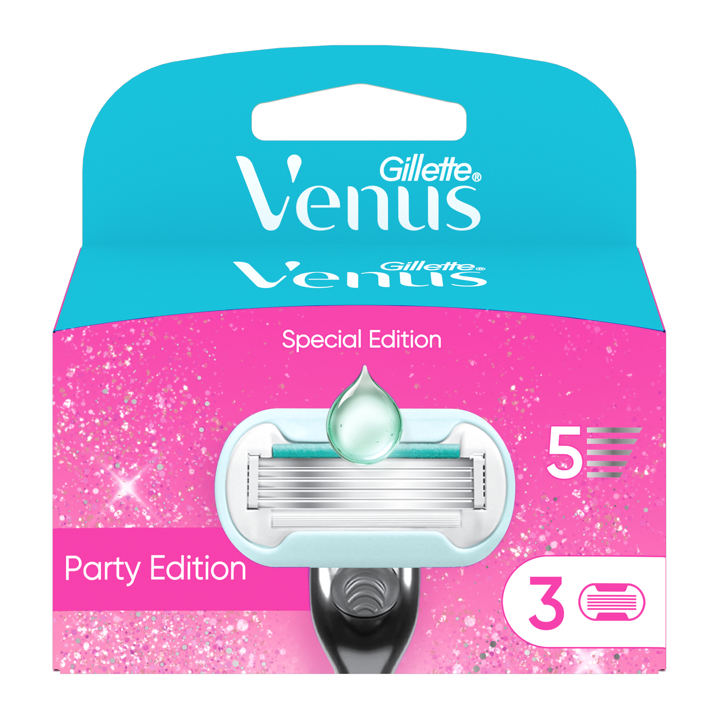 Náhradní holicí hlavice Venus Party Edition