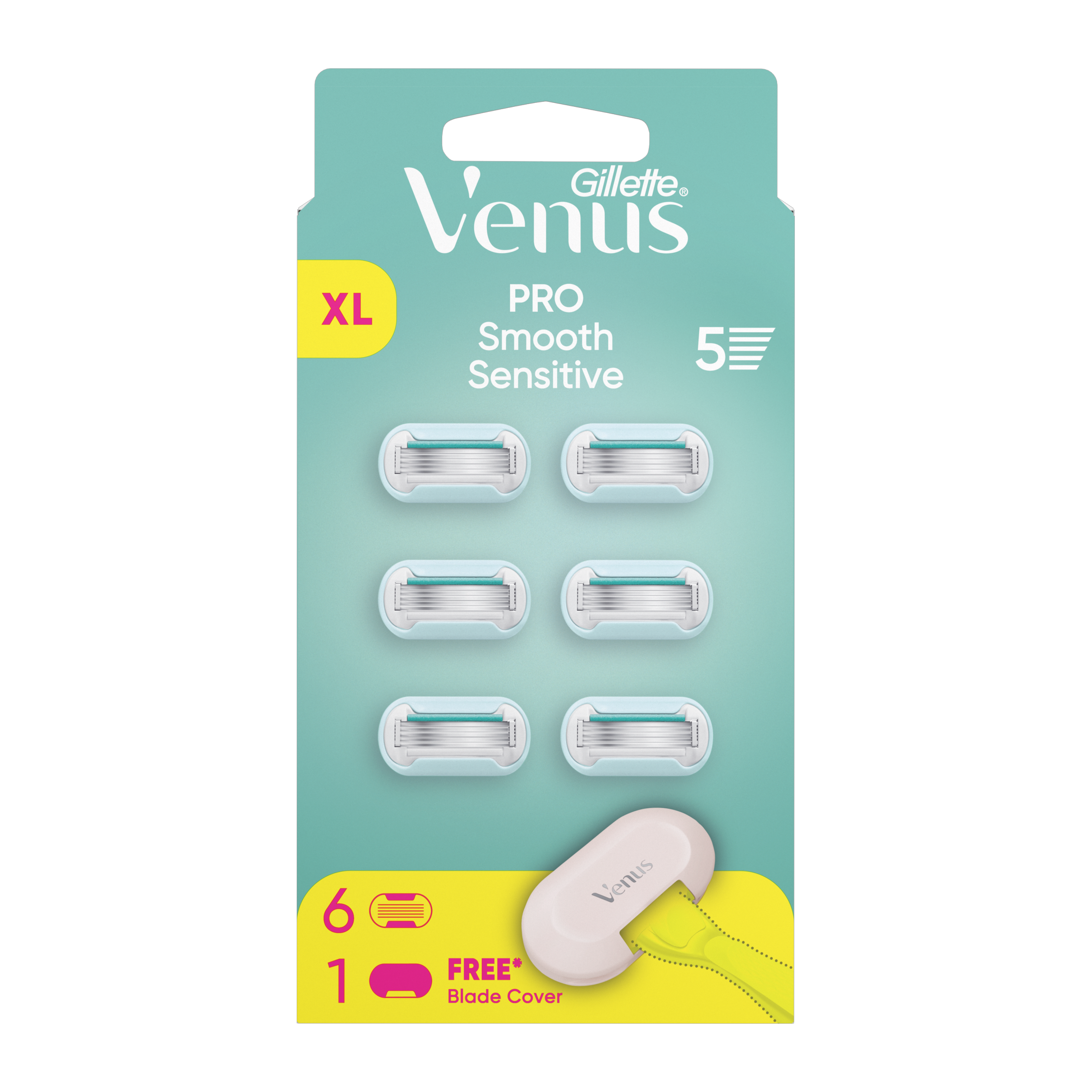 Náhradní holicí hlavice Venus Pro Smooth Sensitive XL