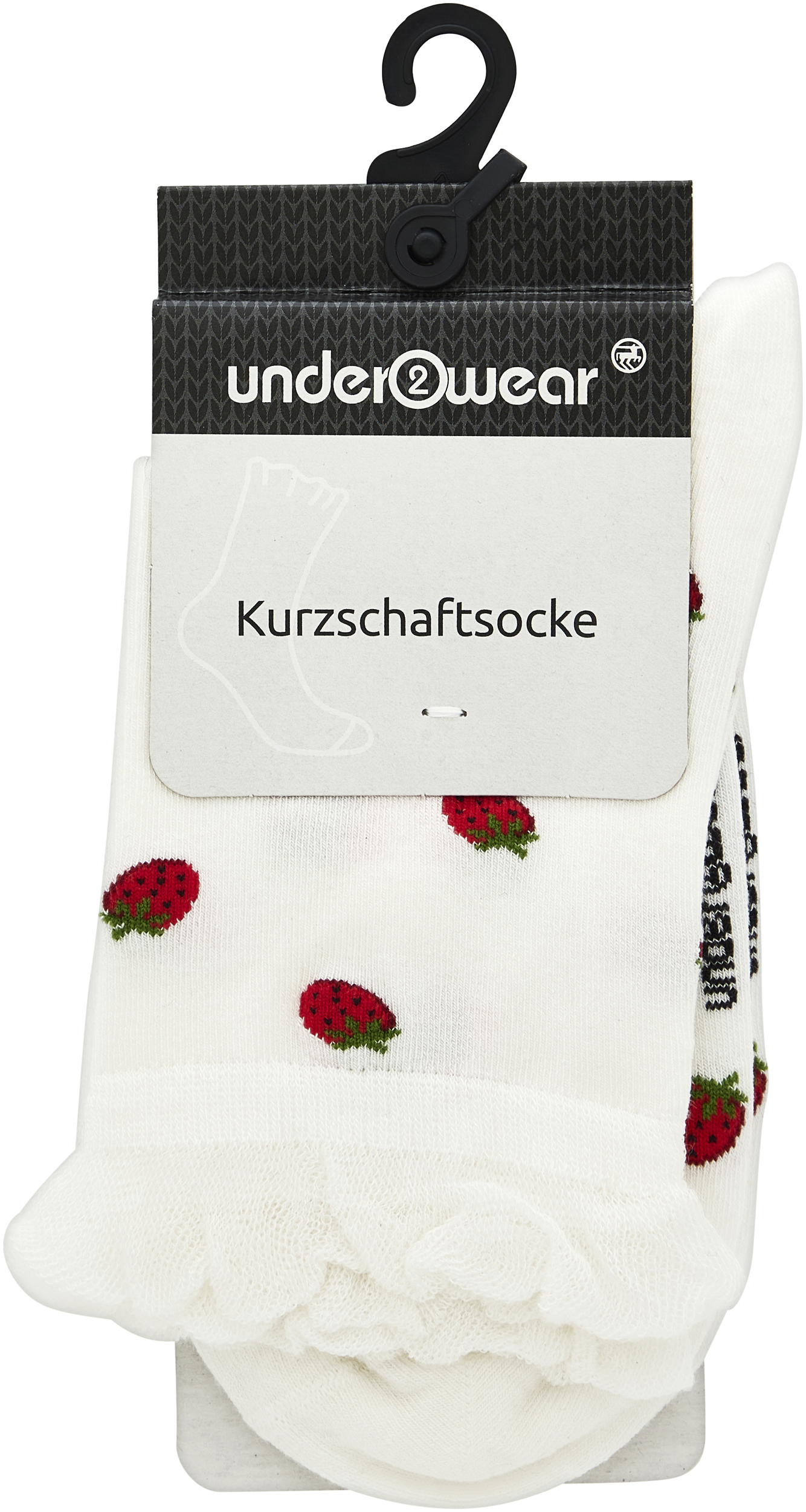 under2wear Ponožky Jahody vel. 35/38