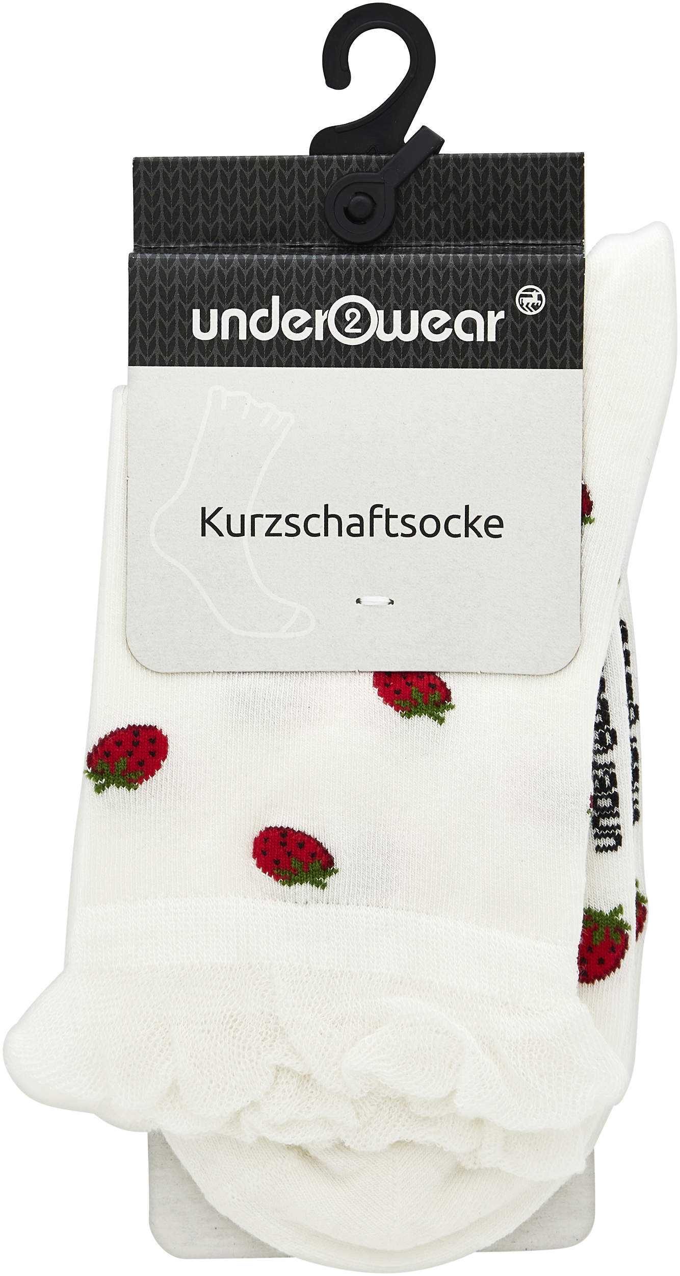 under2wear Ponožky Jahody vel. 39/42