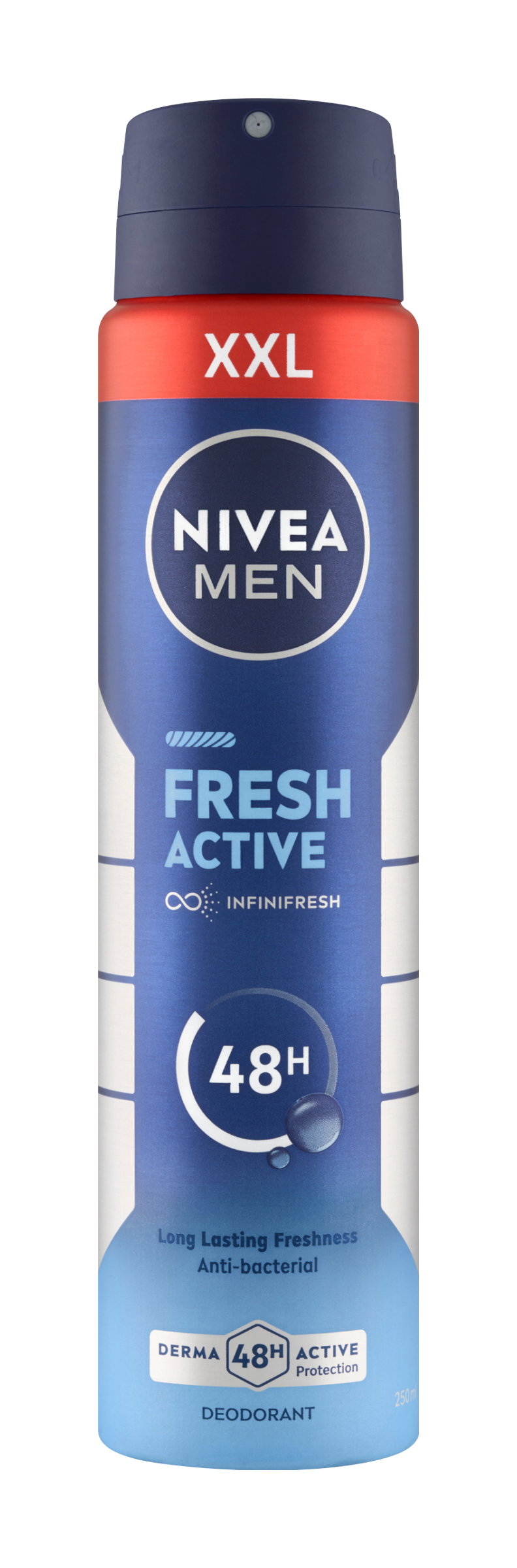 NIVEA Men Deodorant sprej pro muže Fresh Active XXL 250 ml