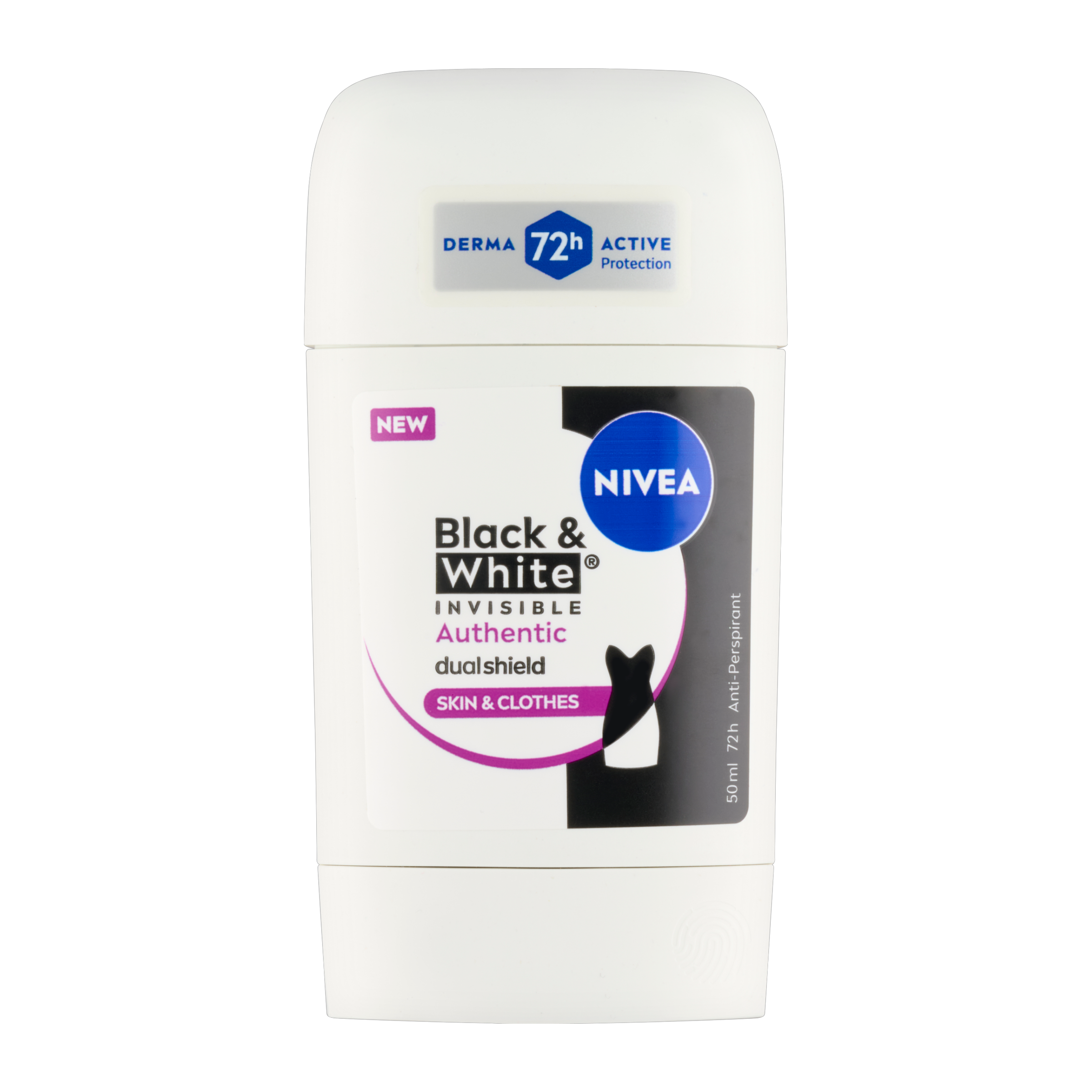 Antiperspirant pro ženy tuhý Black & White Authentic