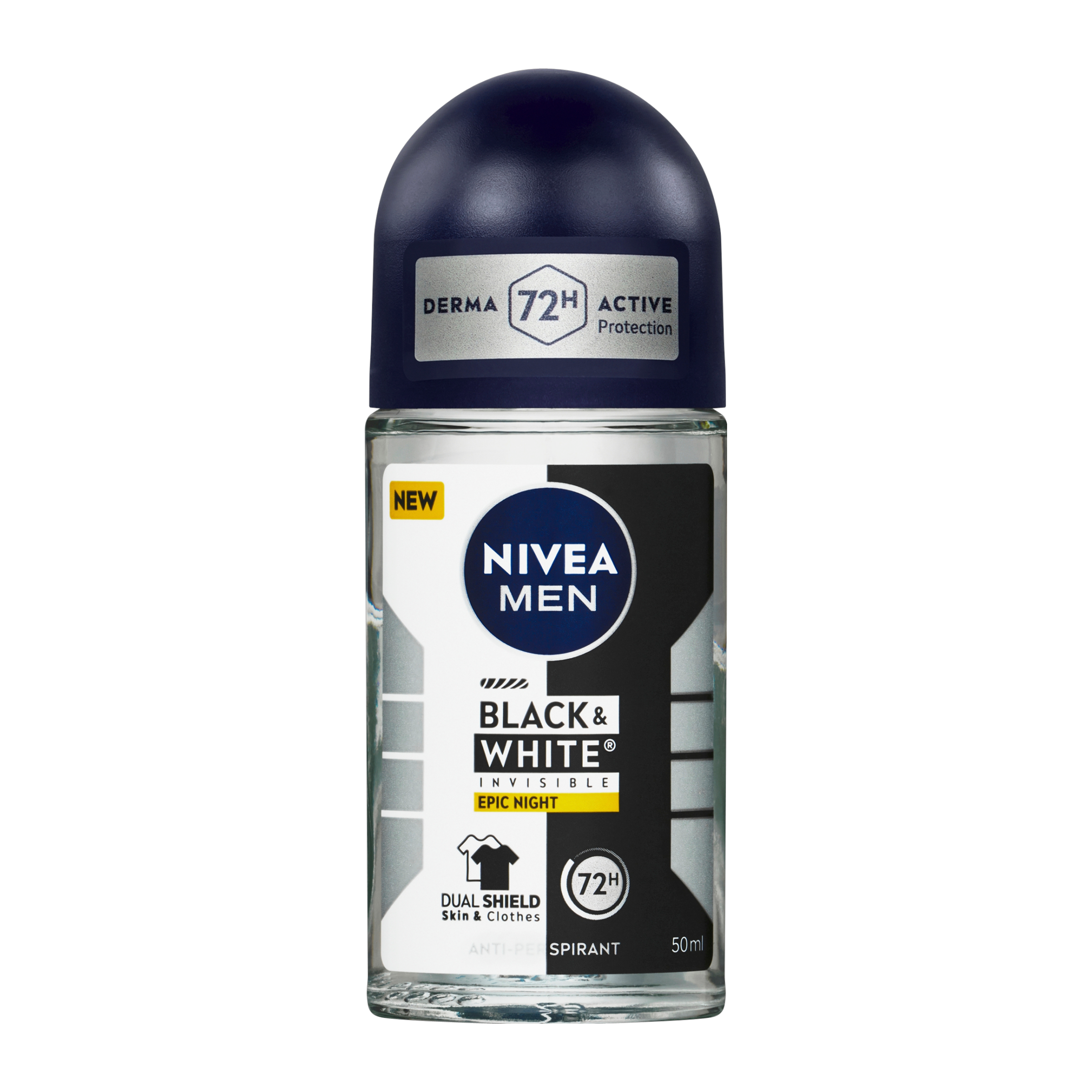 Antiperspirant roll-on pro muže Black & White Invisible Epic Night