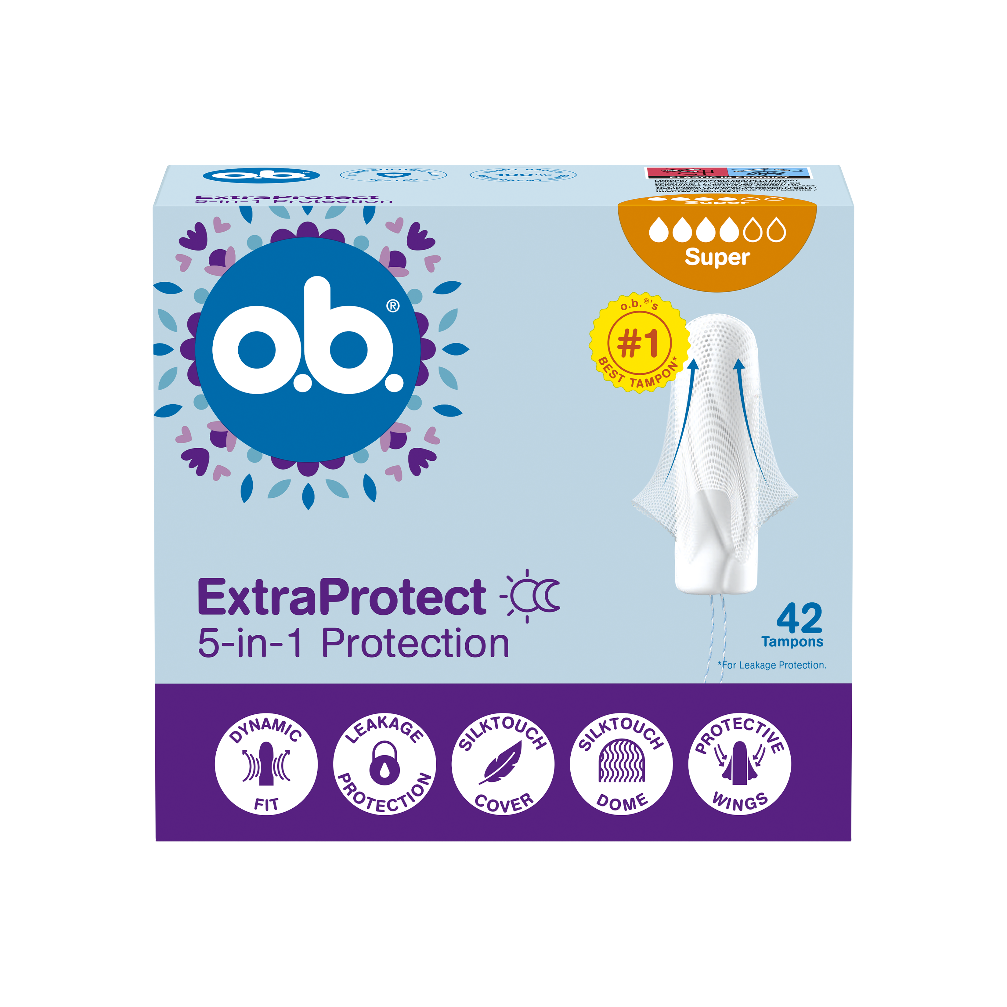 Tampony ExtraProtect Super 42 ks