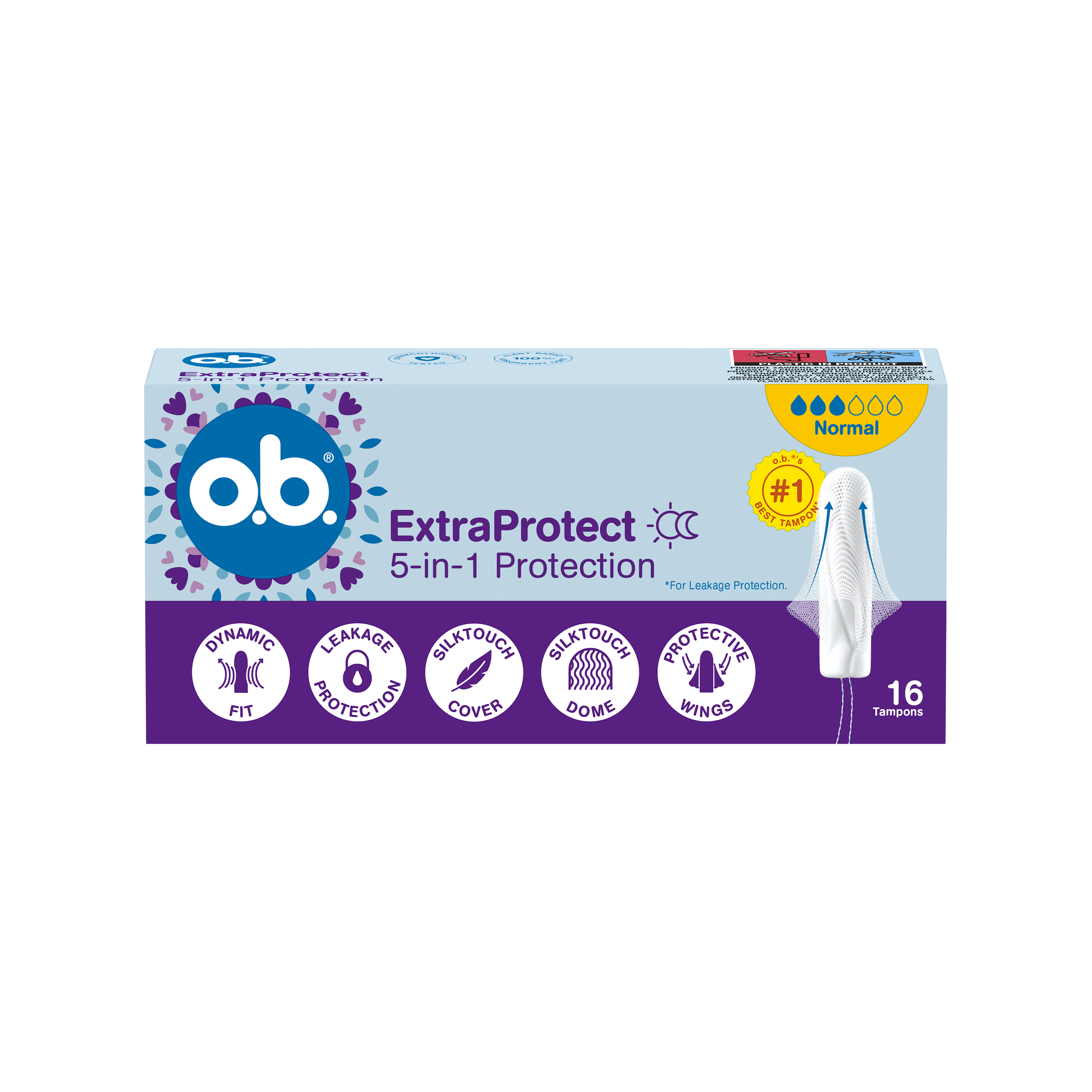 Tampony ExtraProtect Normal 16 ks