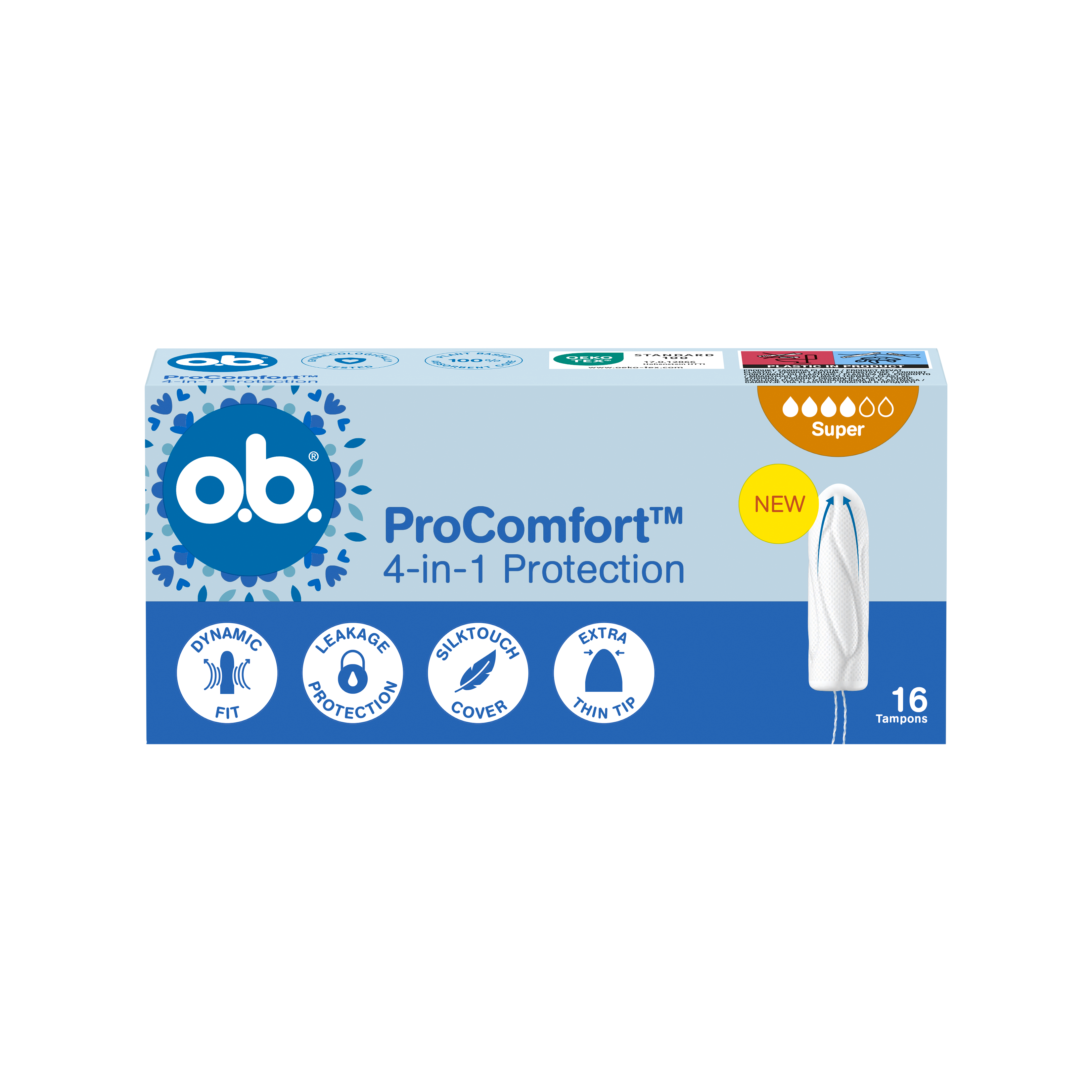 Tampony ProComfort Super 16 ks