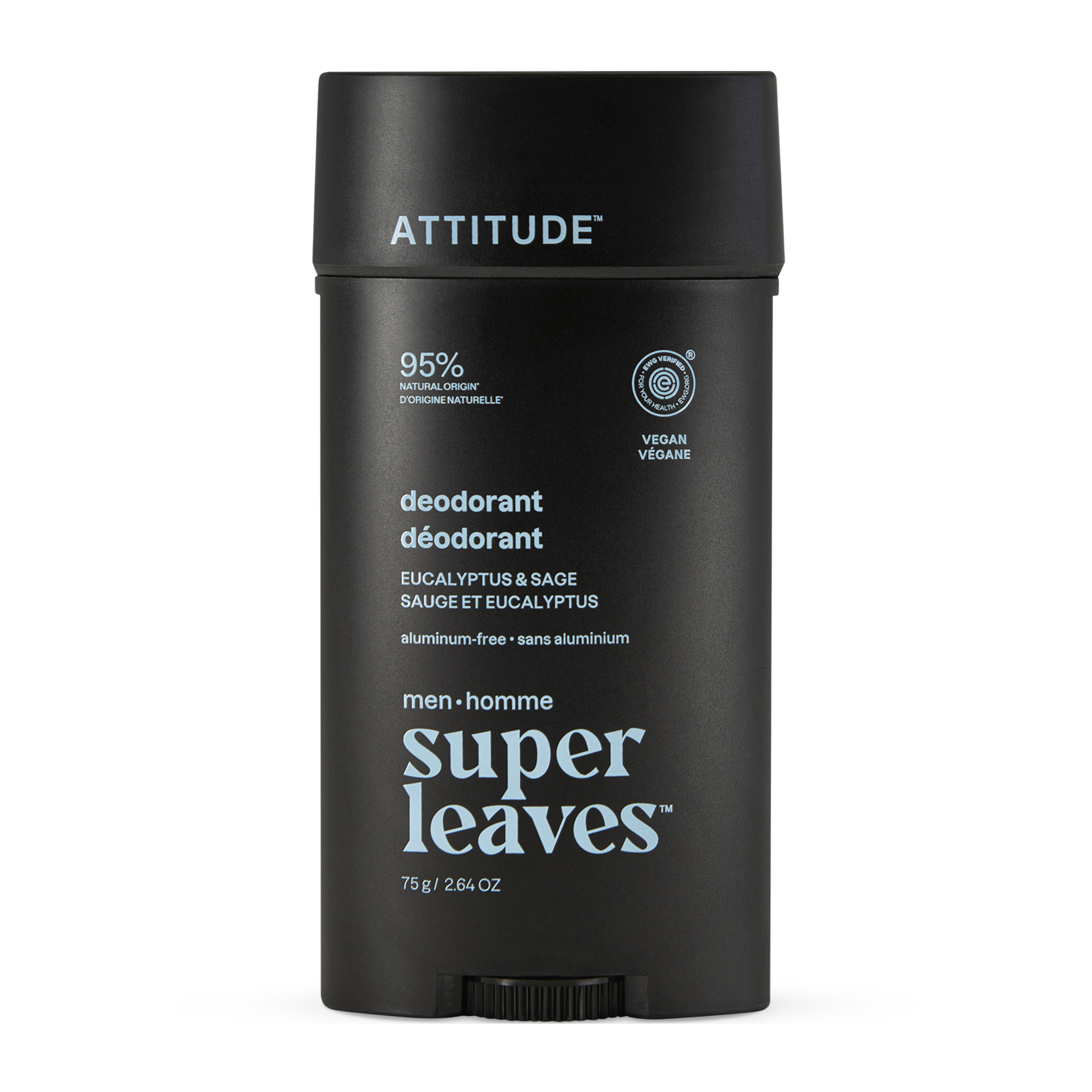 Deodorant tuhý pro muže Eukalyptus & šalvěj