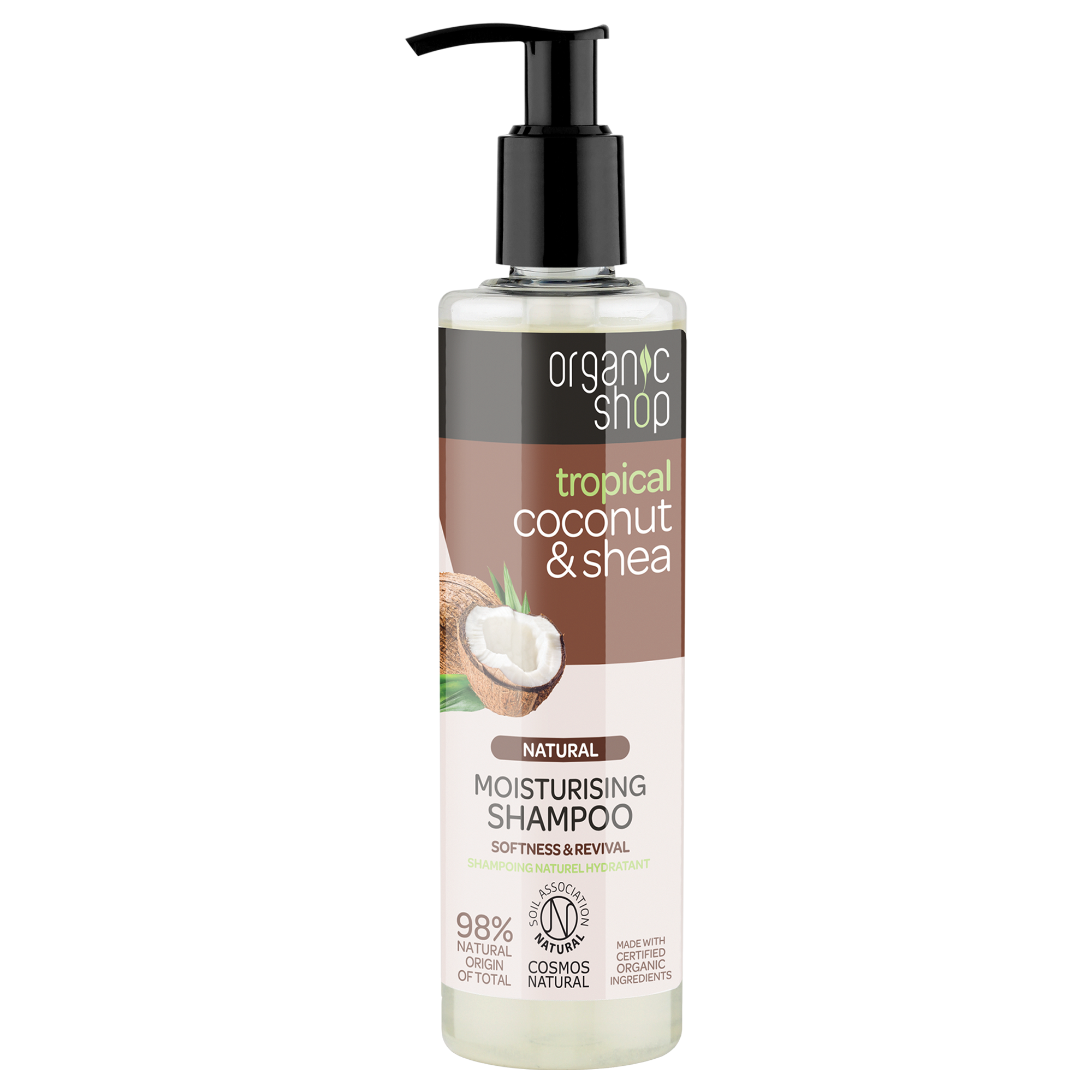 Organic Shop Hydratační šampon Kokos a bambucké máslo 280 ml