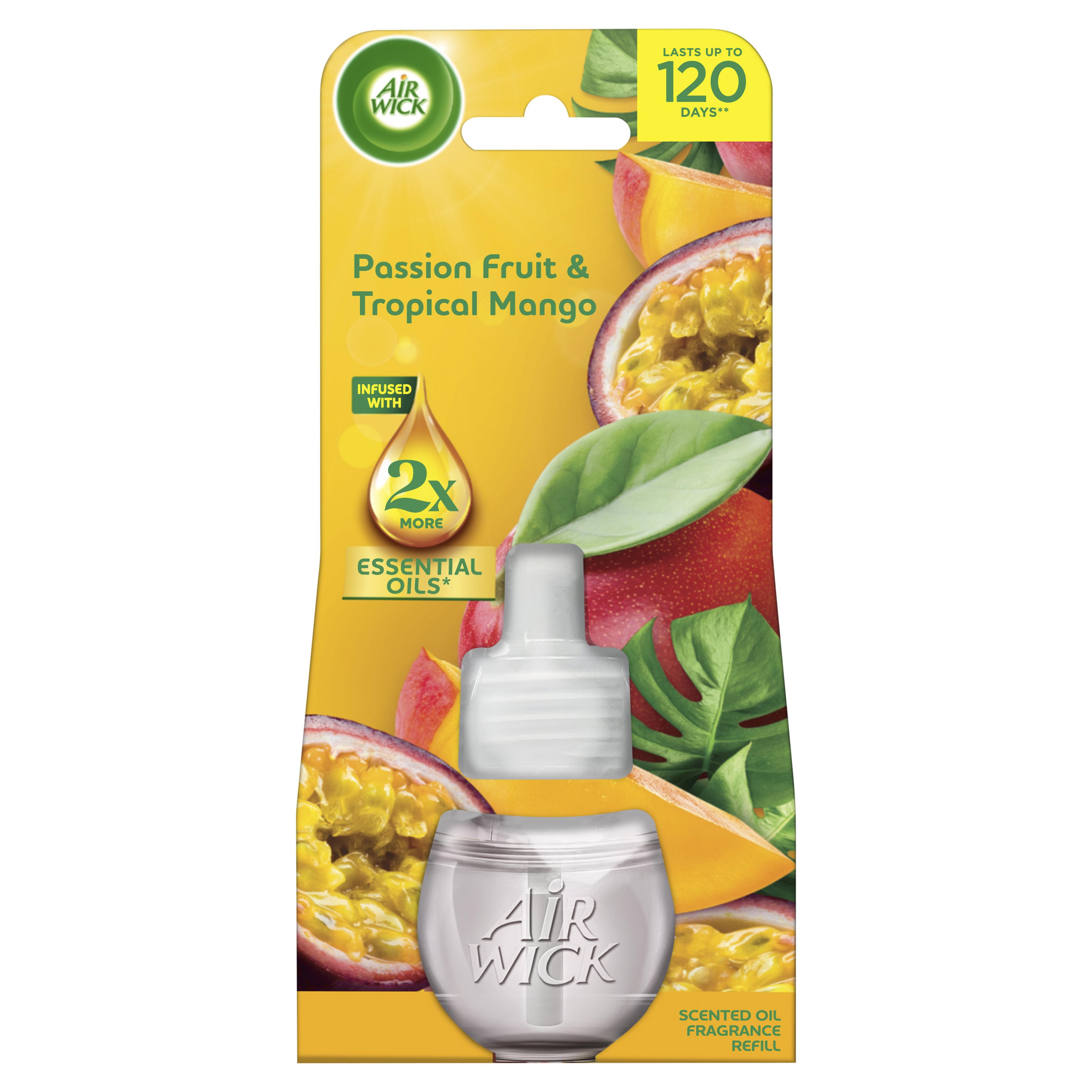 Air Wick Náplň do elektrického osvěžovače vzduchu Maracuja a tropické mango 19 ml