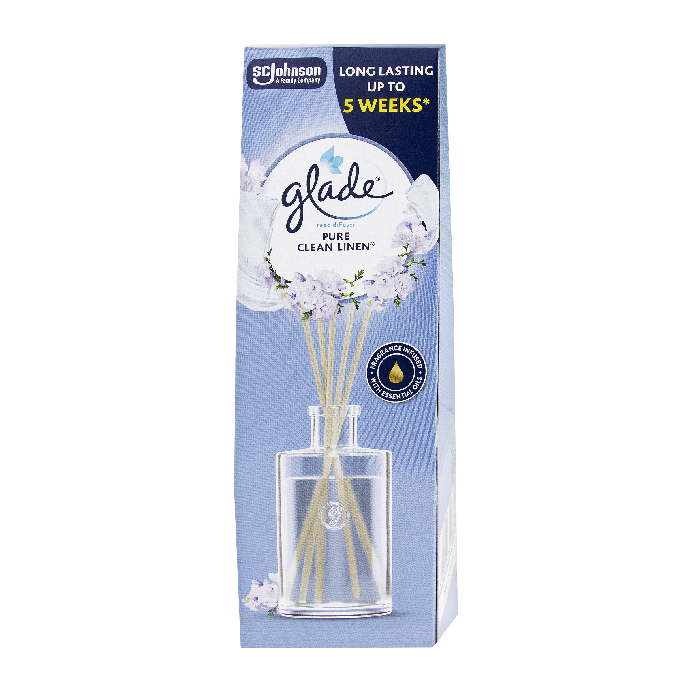 Glade Vonné tyčinky Pure Clean Linen 50 ml