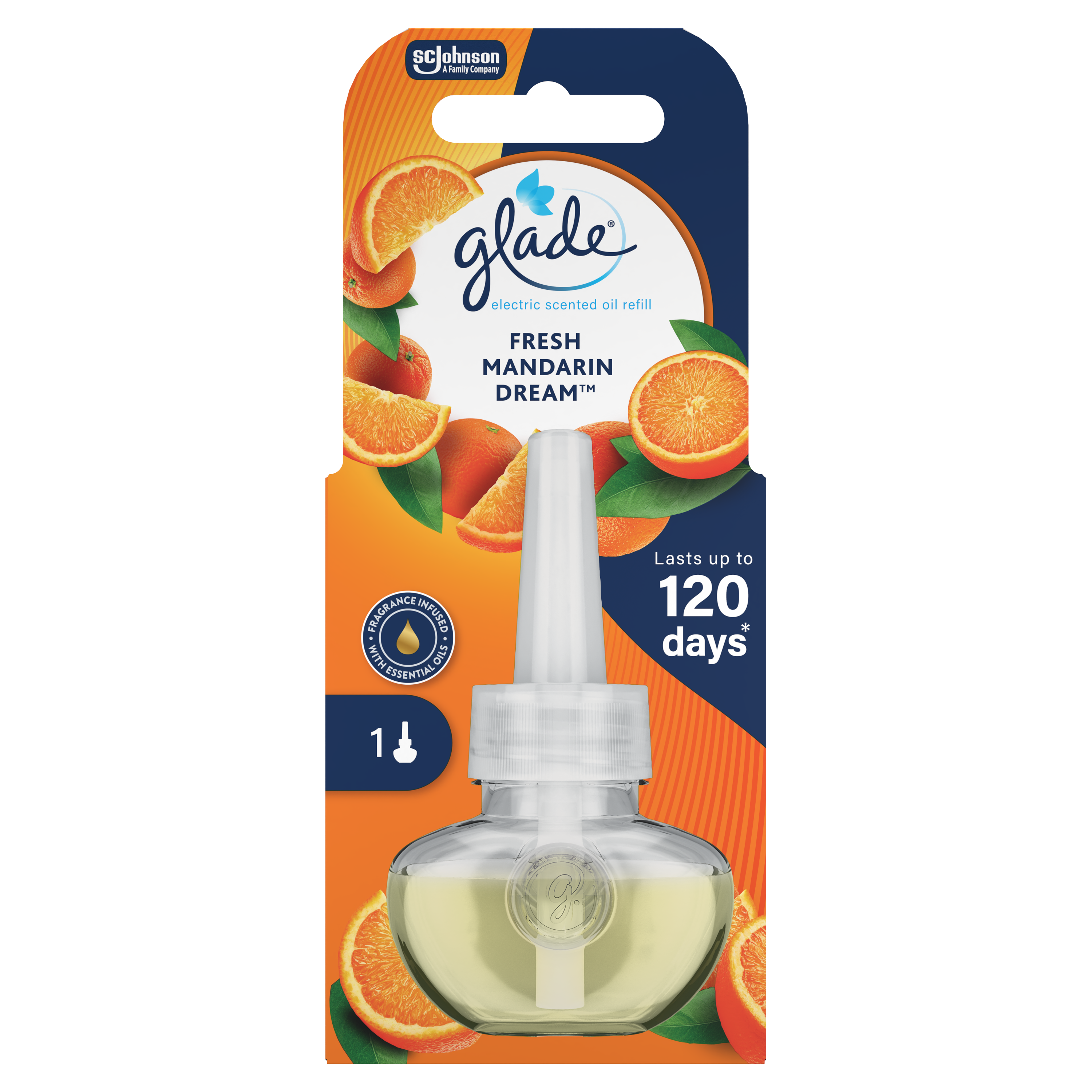 Glade Náplň do elektrického osvěžovače vzduchu Mandarin 20 ml