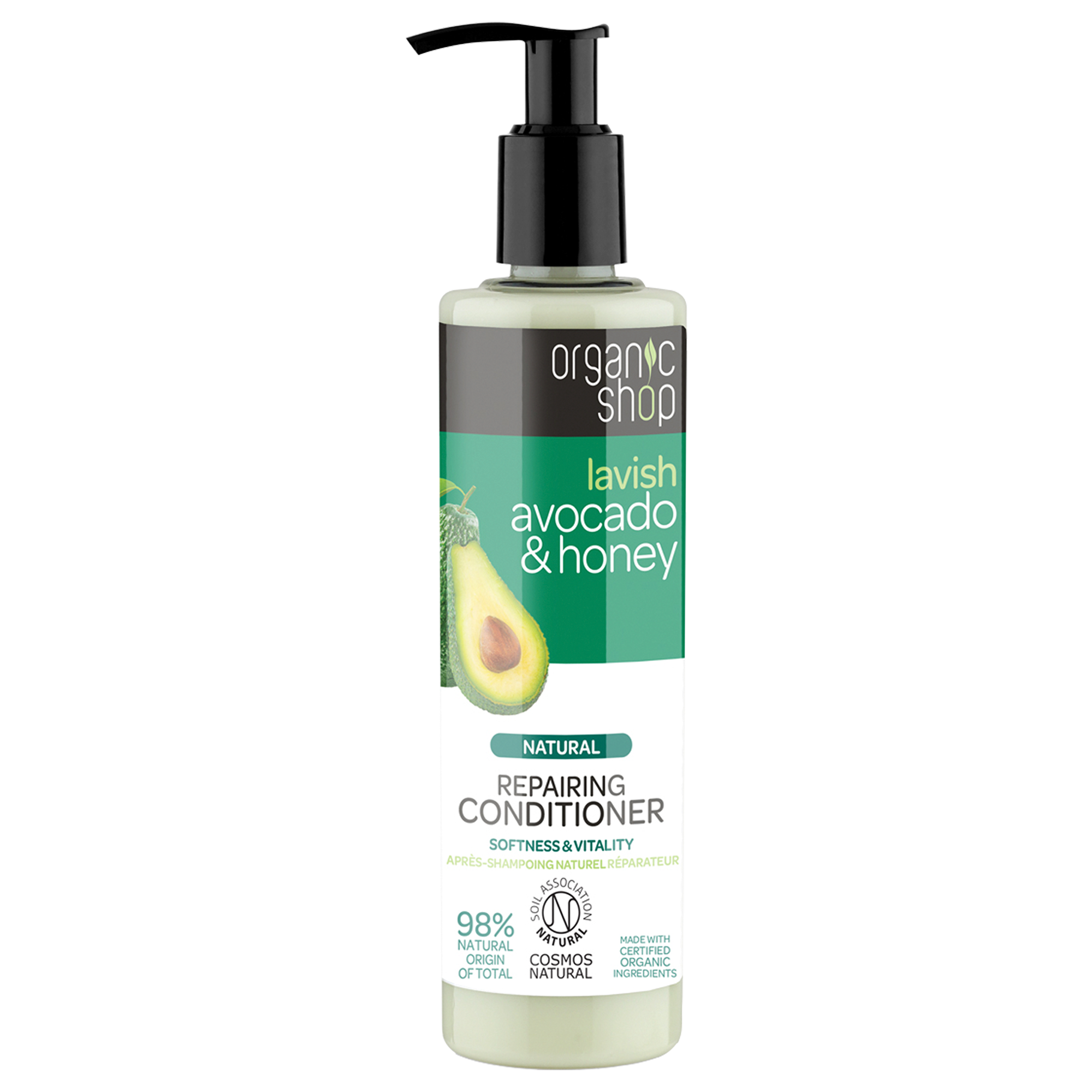 Organic Shop Regenerační kondicionér Avokádo a med 280 ml