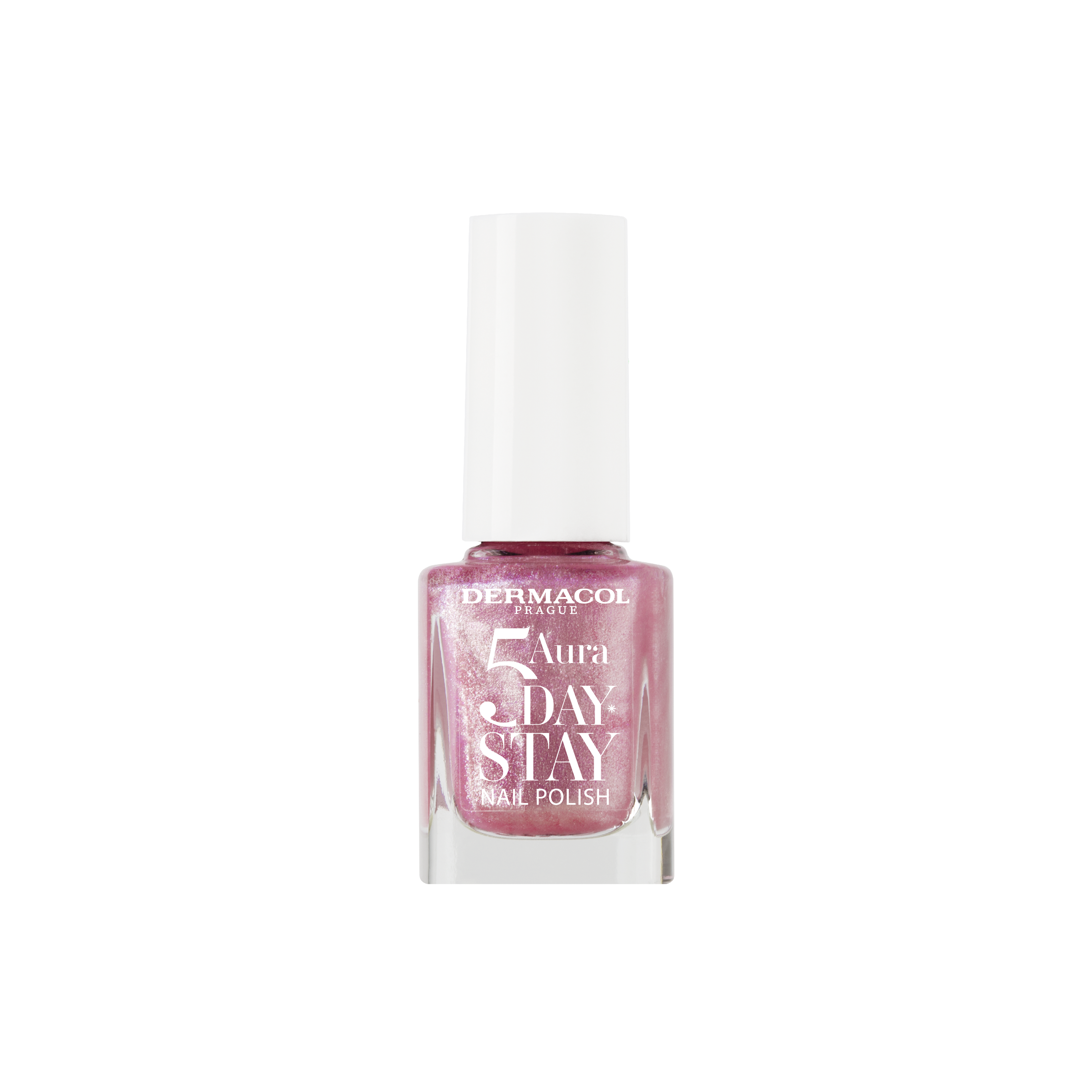 Dermacol Lak na nehty 5 Days stay Aura 69 Rose glow