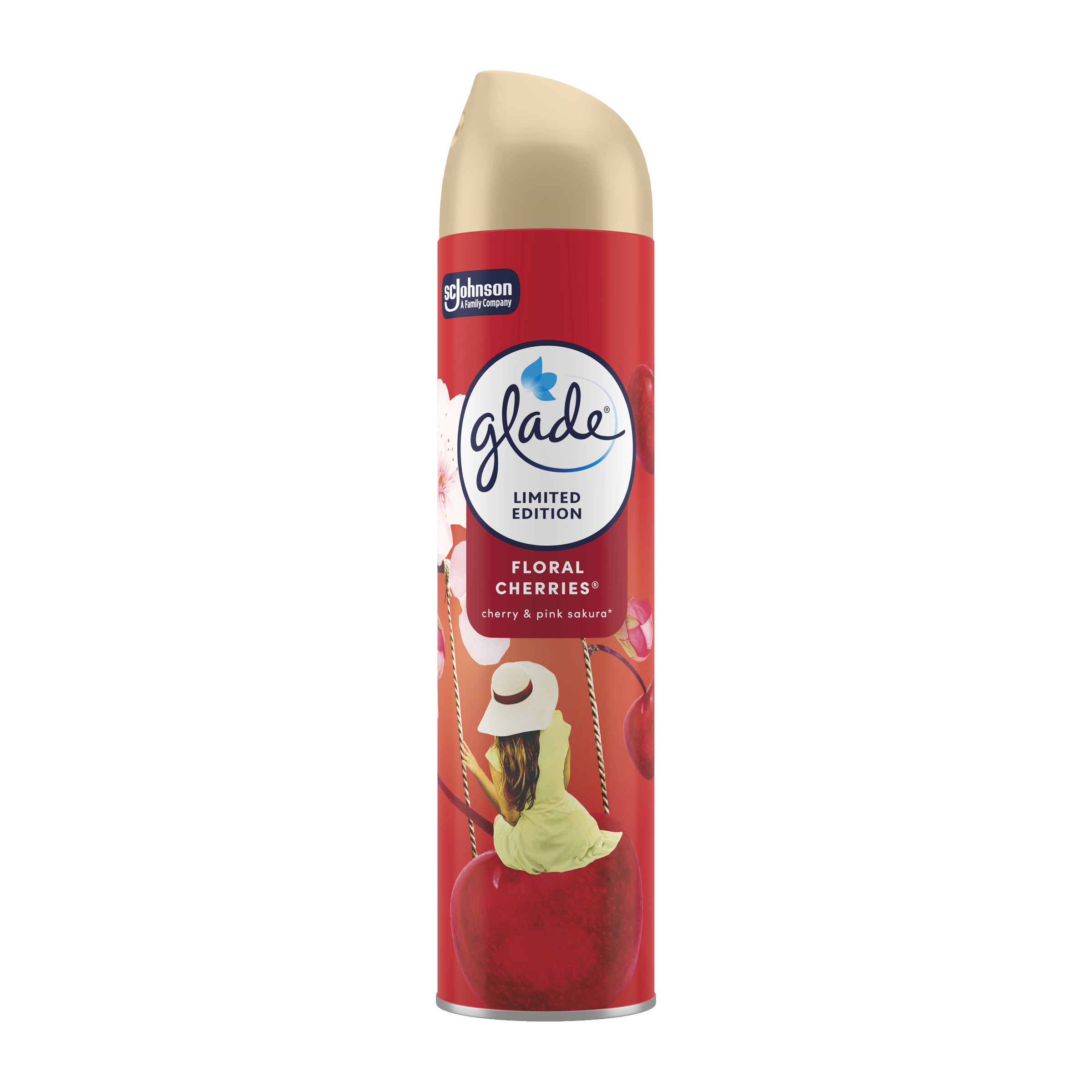 Glade Osvěžovač vzduchu Aerosol Floral cherry 300 ml