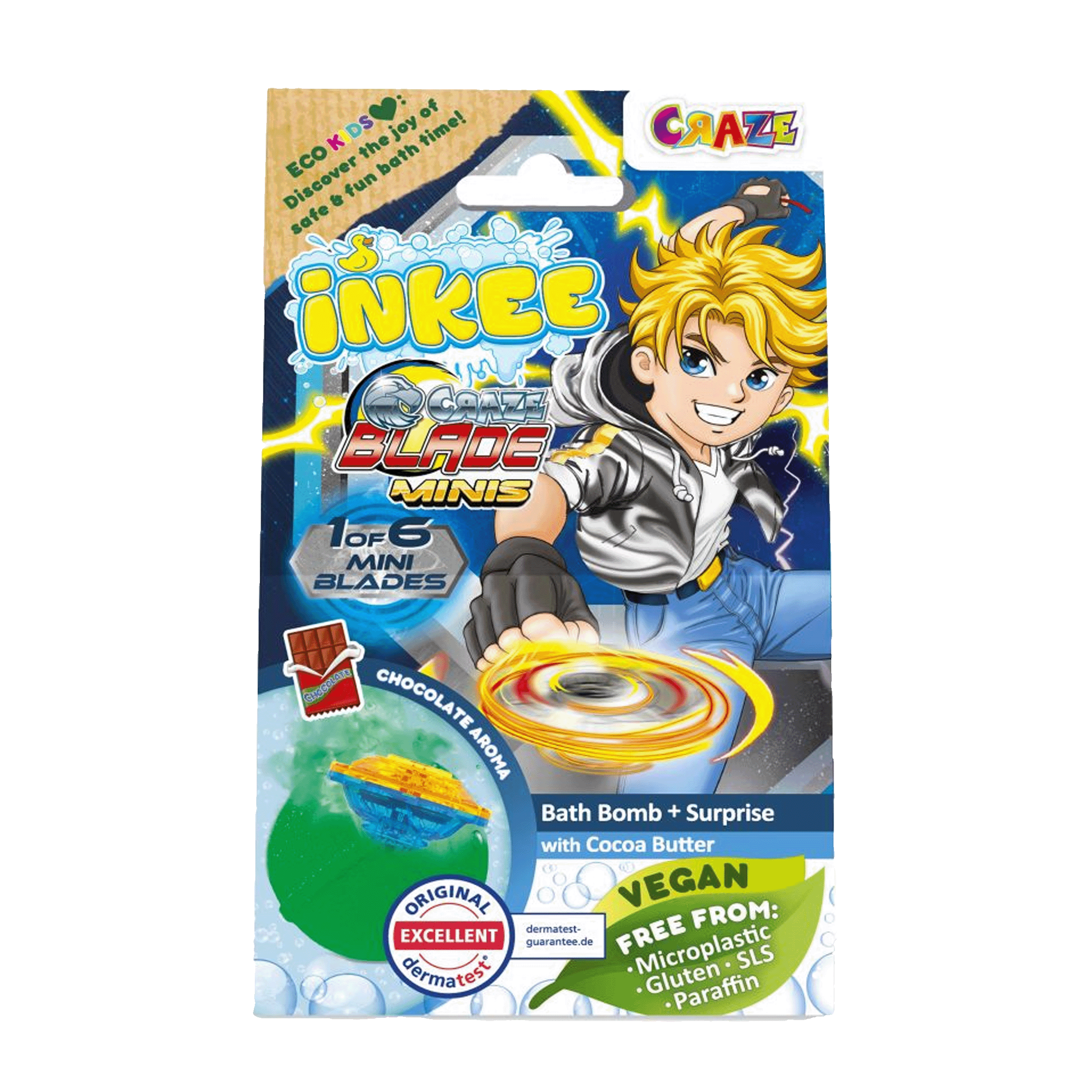 Koupelová bomba s překvapením Blade box