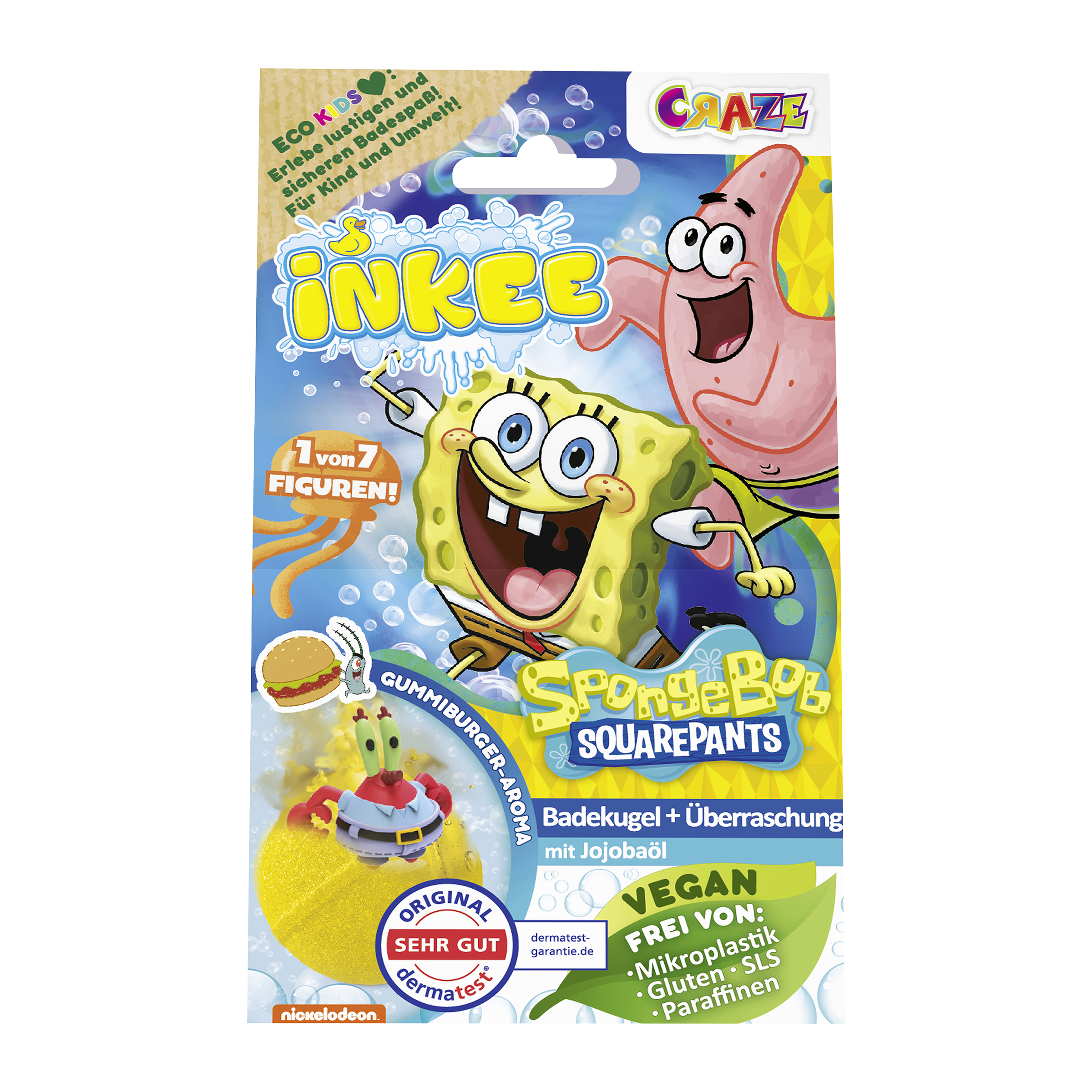 Koupelová bomba s překvapením Spongebob
