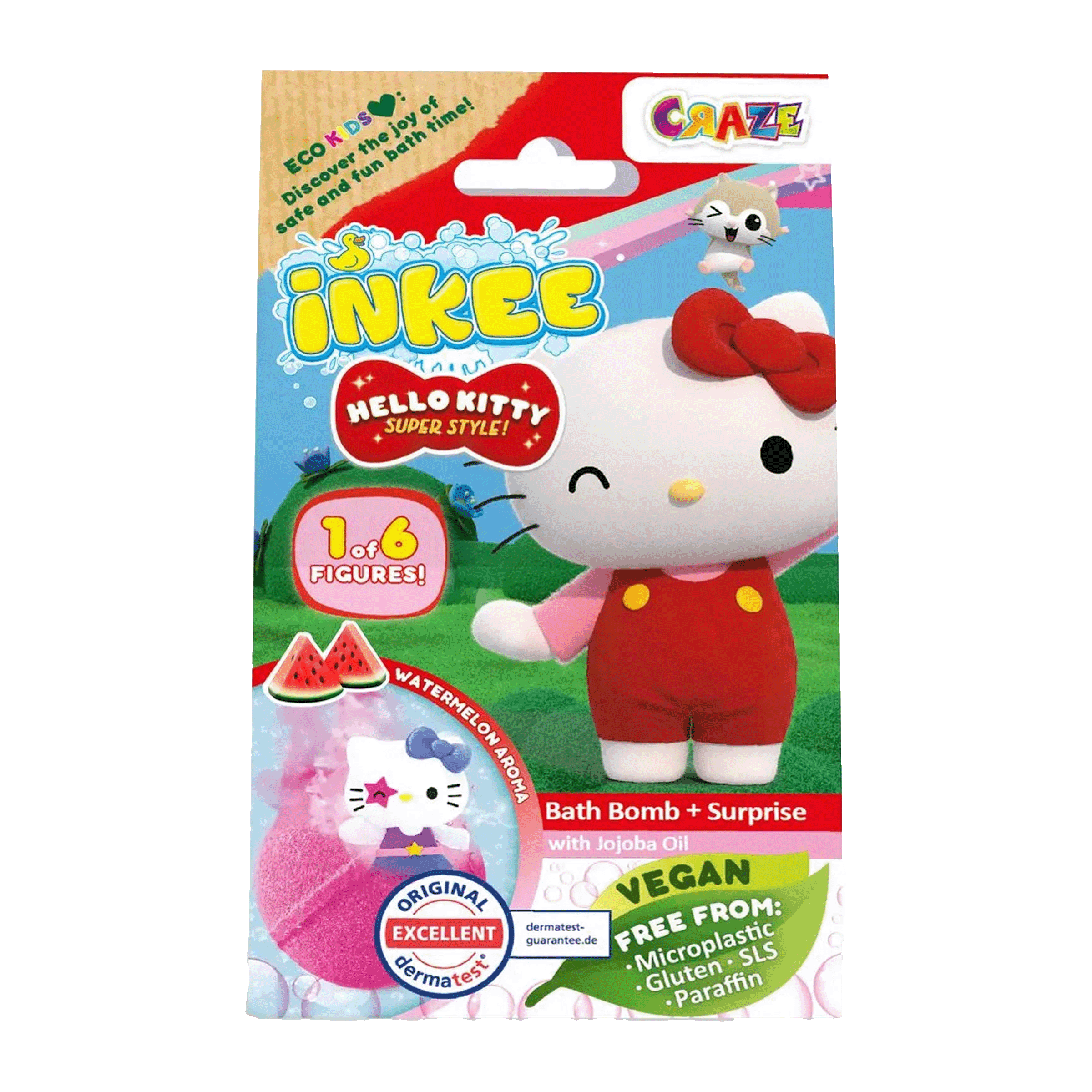 Koupelová bomba s překvapením Hello Kitty 