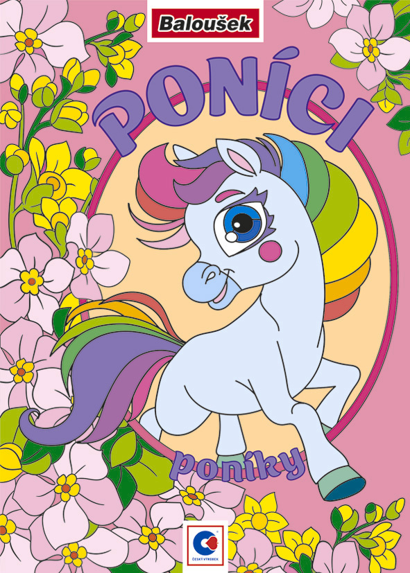 Omalovánky A5 pro holky