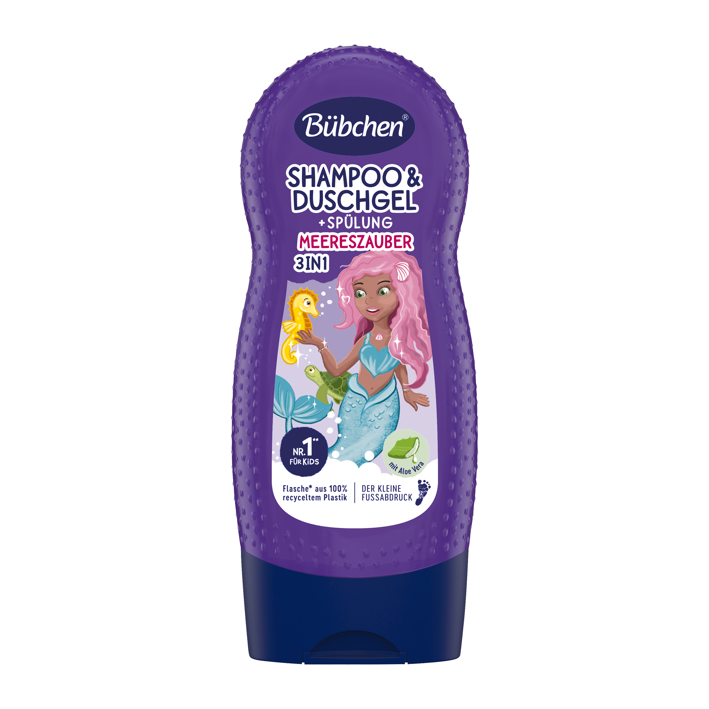 Bübchen Šampon & sprchový gel & kondicionér 3v1 Malá mořská víla 230 ml