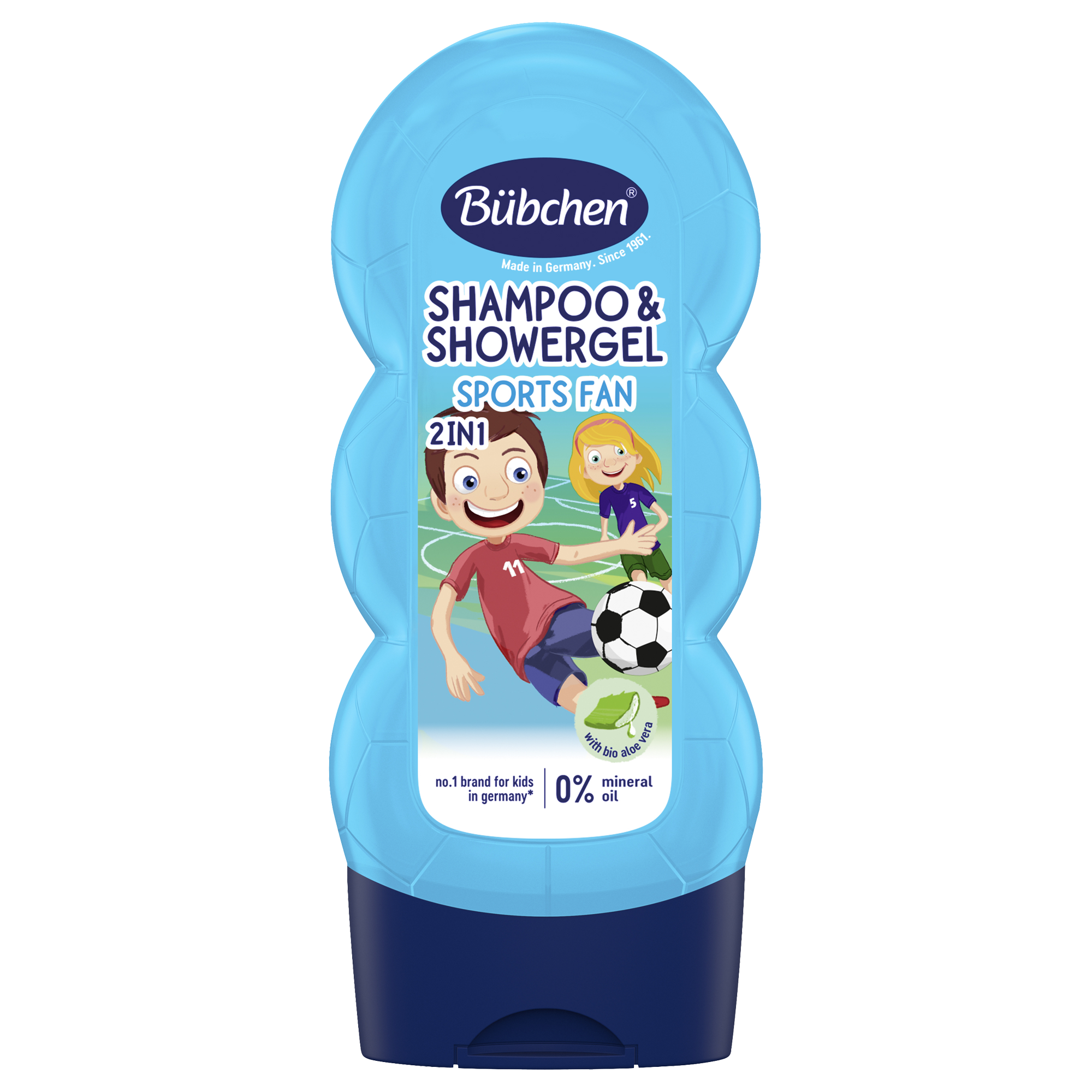 Bübchen Šampon a sprchový gel pro děti 2v1 Sports fan 230 ml