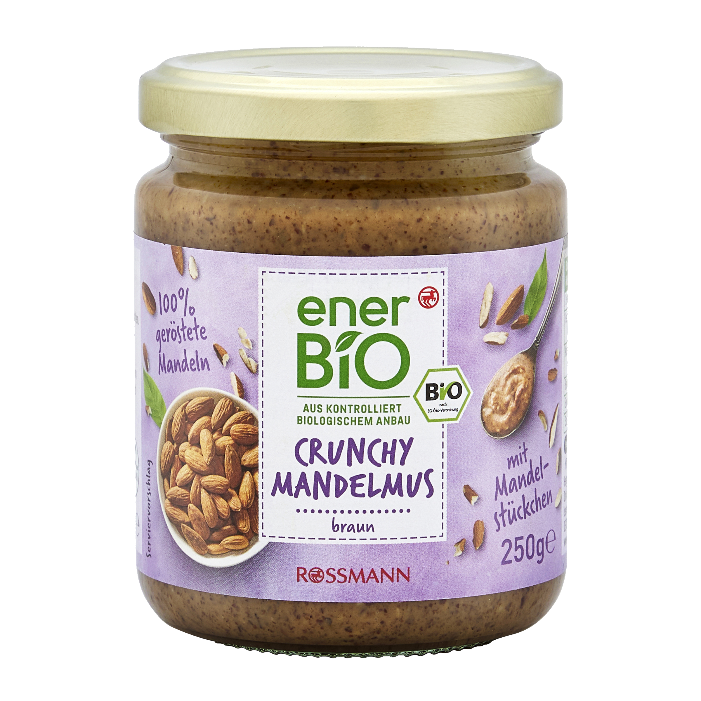 Mandlové máslo Crunchy