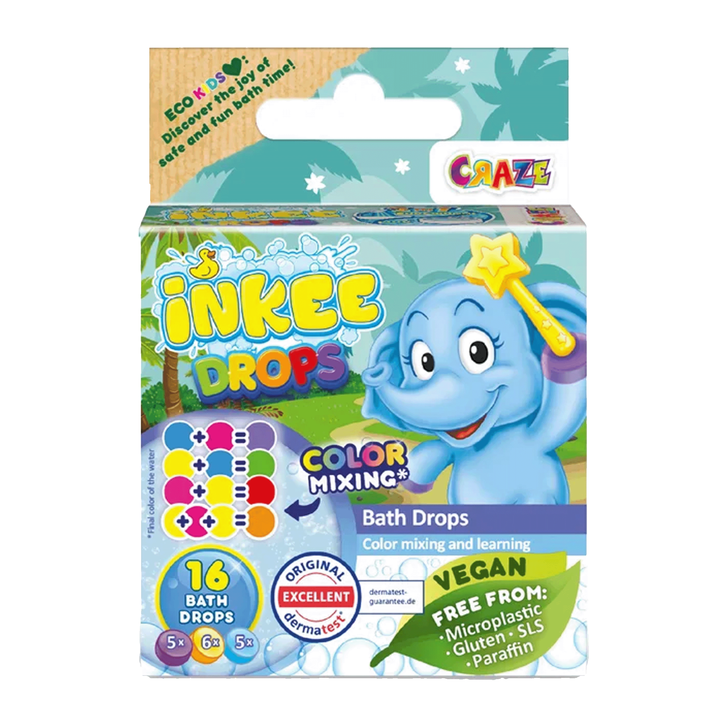 INKEE-koupelové kapky do kouzeln. hůlek