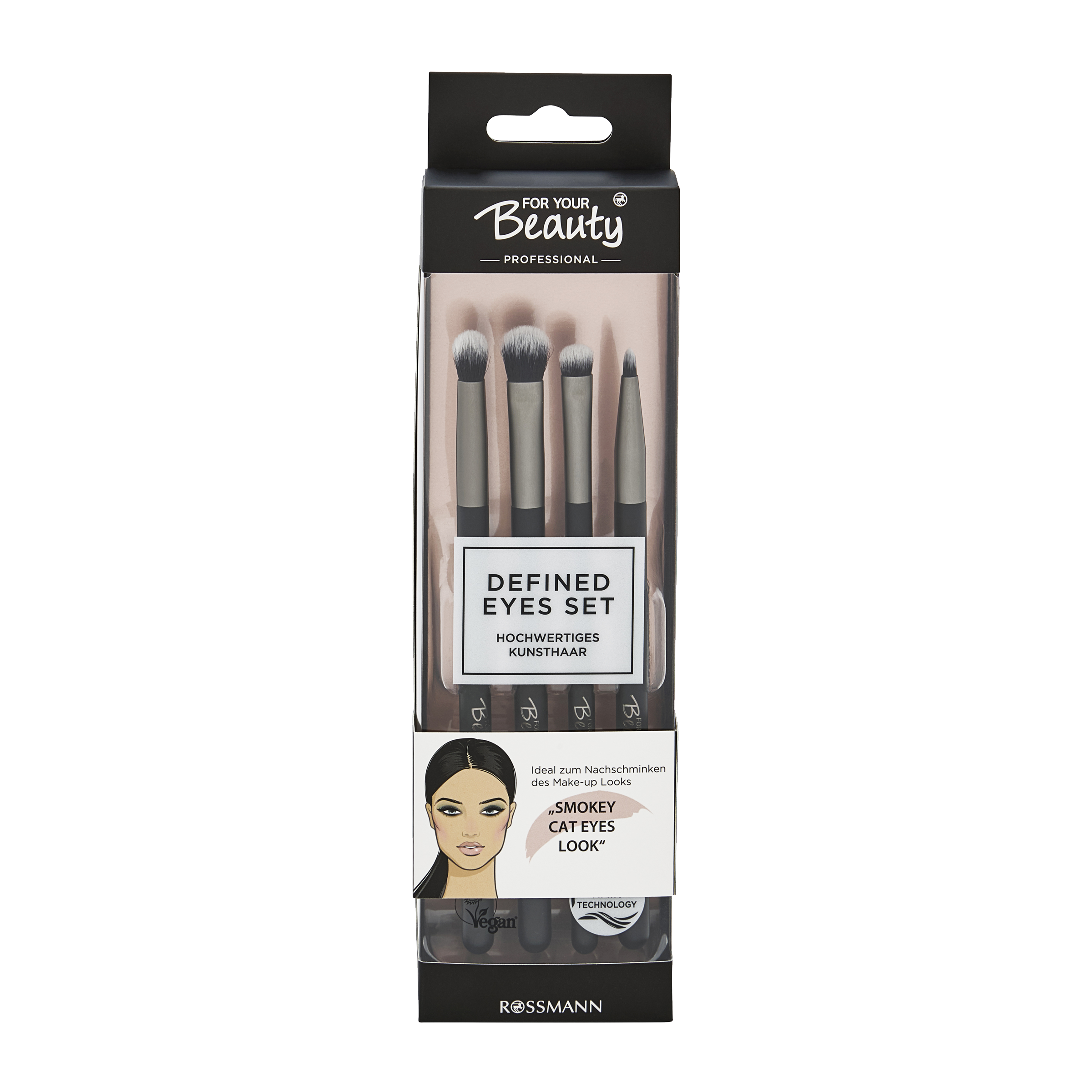 Sada štětců na oči Smokey Cat Eyes