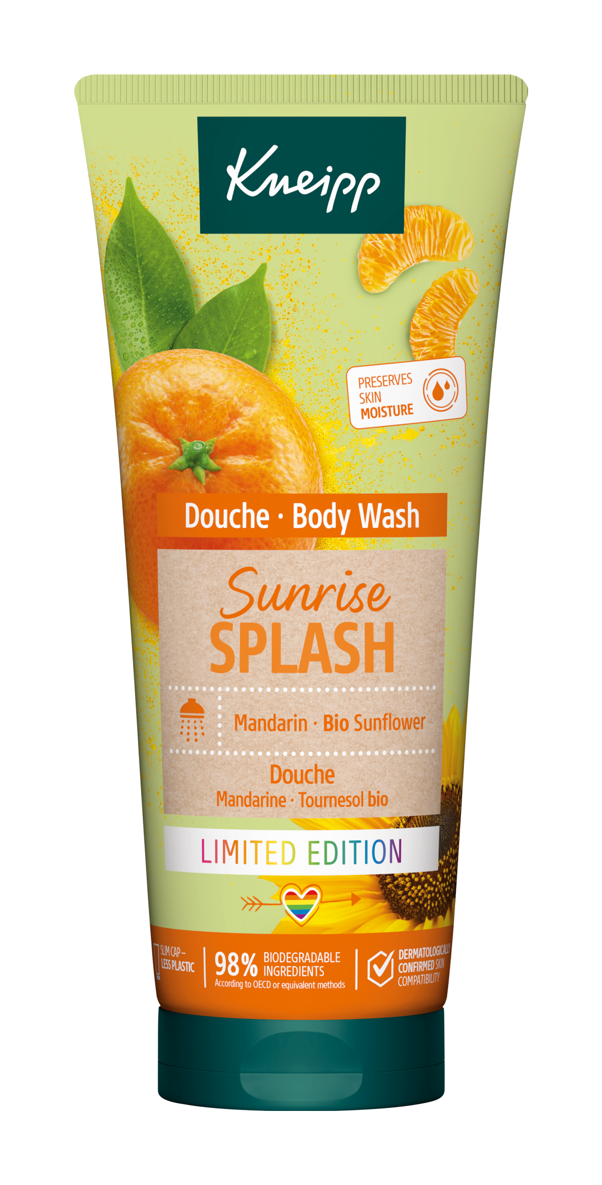 Kneipp Sprchový gel Sunrise Splash 200 ml
