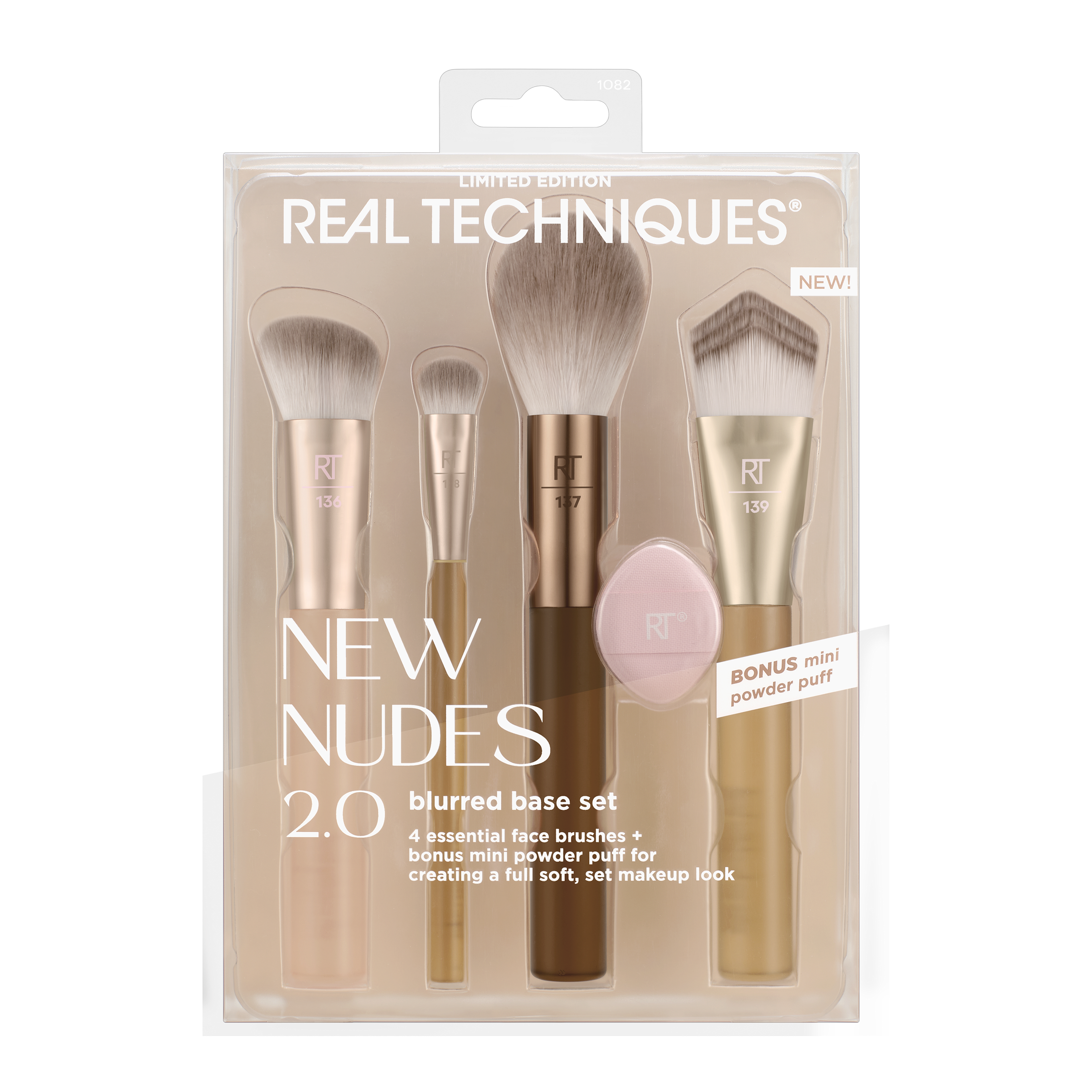 Sada štětců na obličej New Nudes