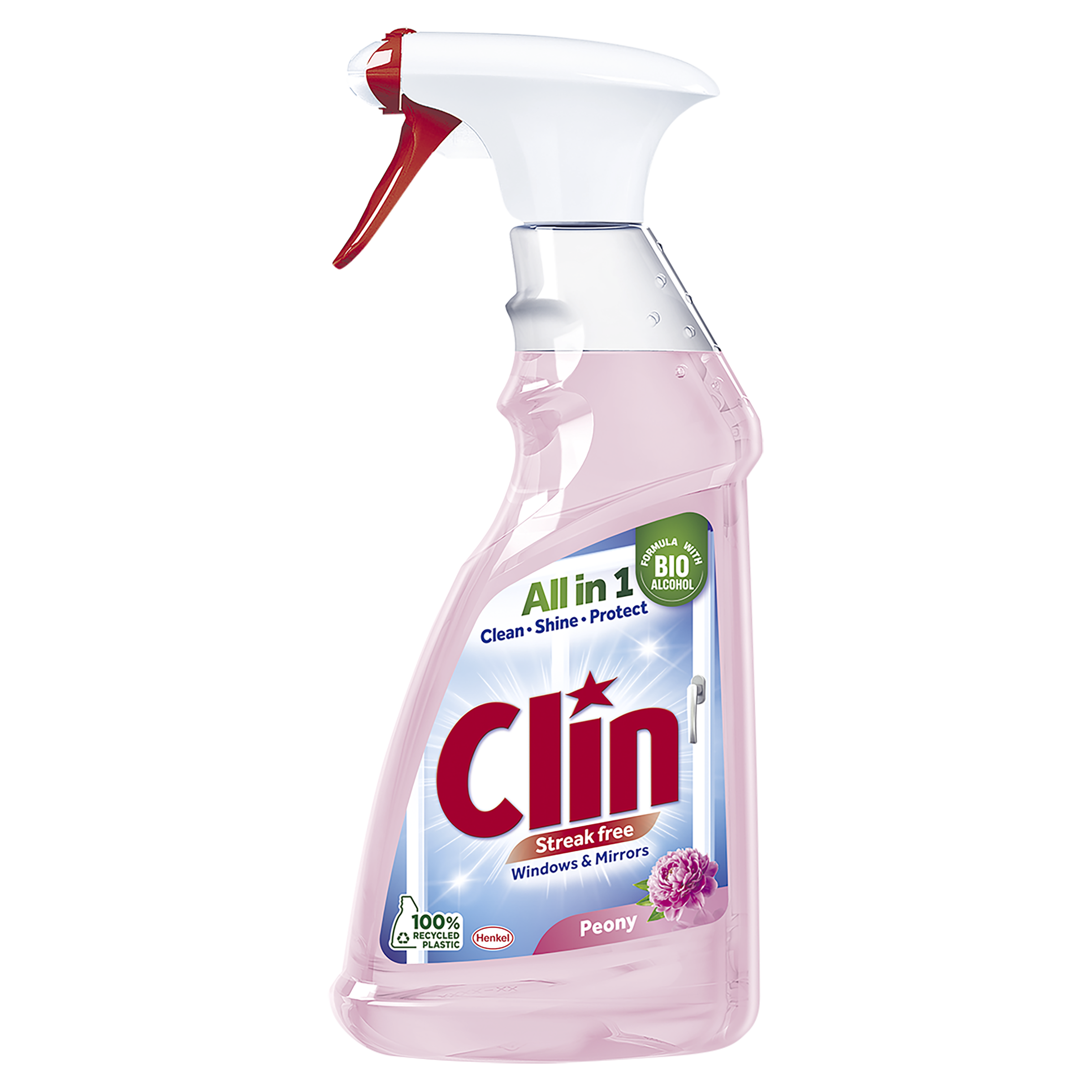 Clin Čistič na okna a skla Pivoňka 500 ml