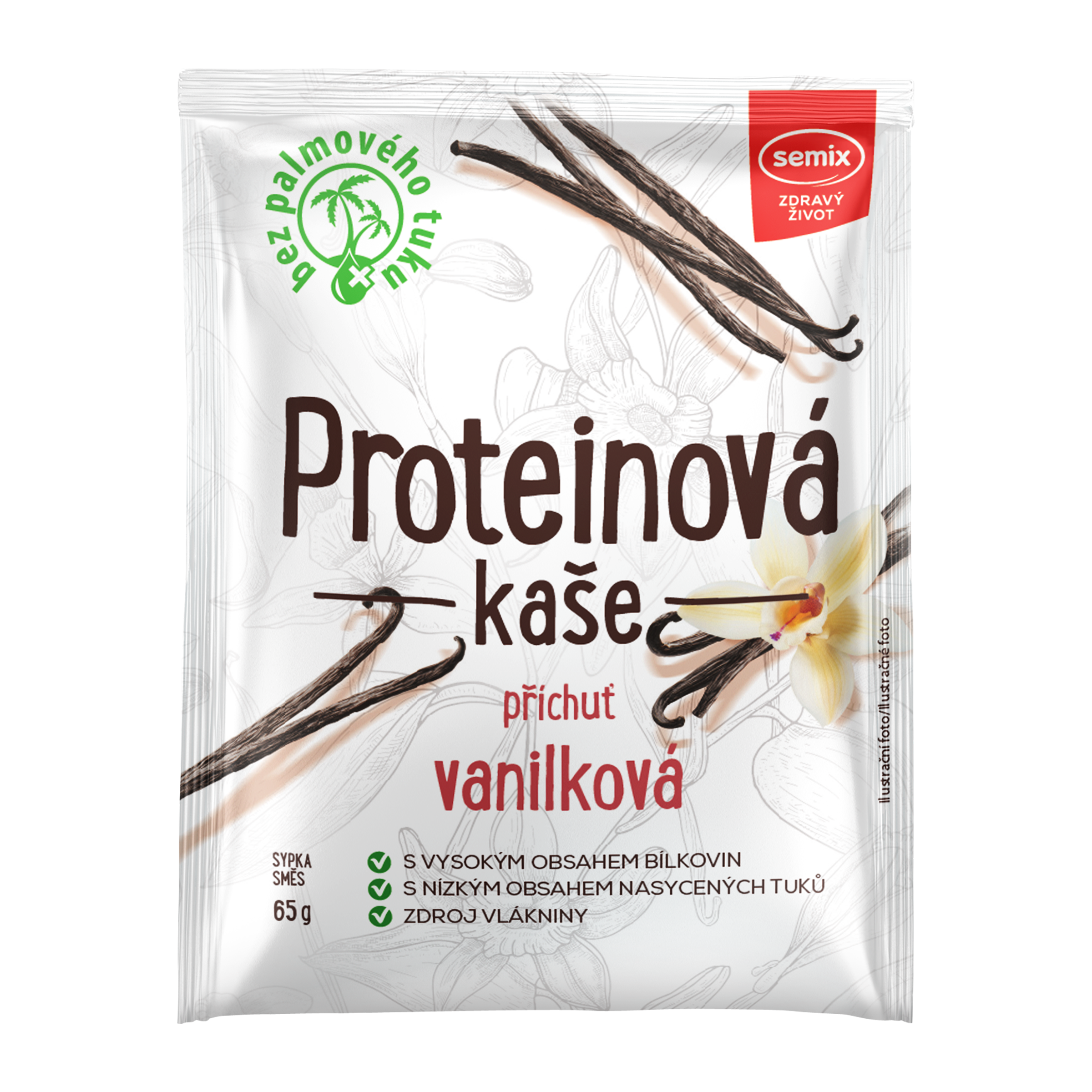 Semix Proteinová kaše Vanilková