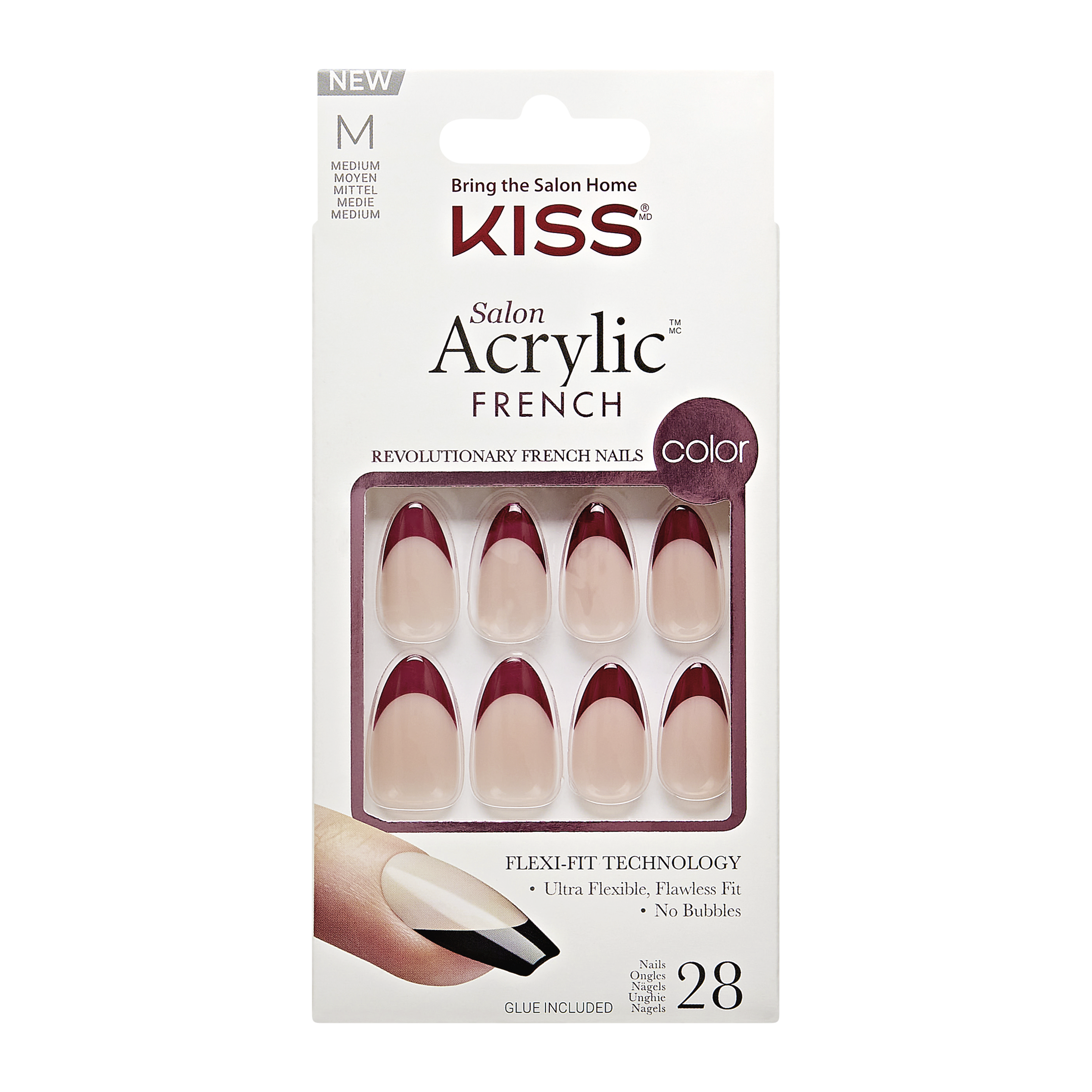 Umělé nehty Salon Acrylic French