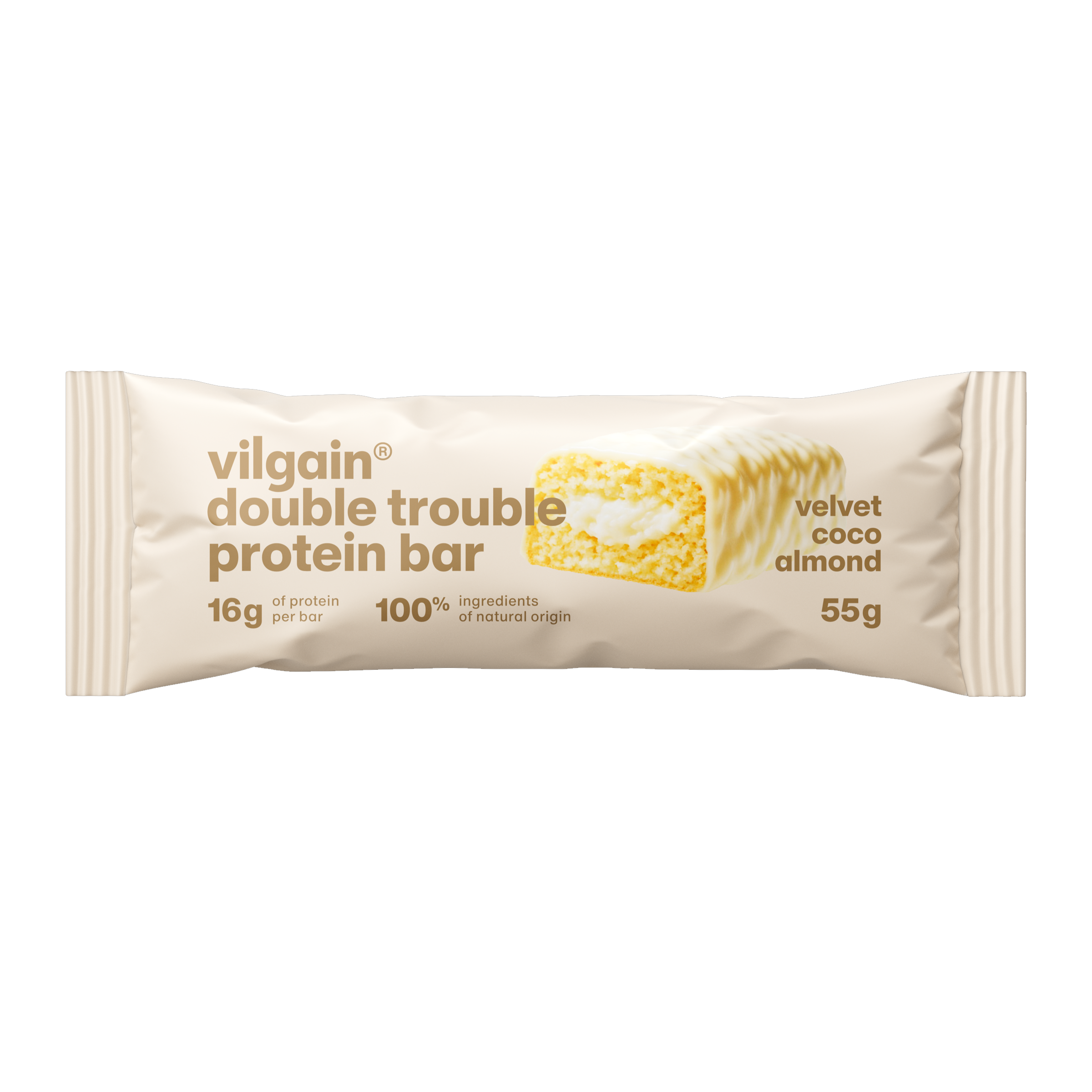 Double Trouble Protein Bar Kokosovo-mandlový krém