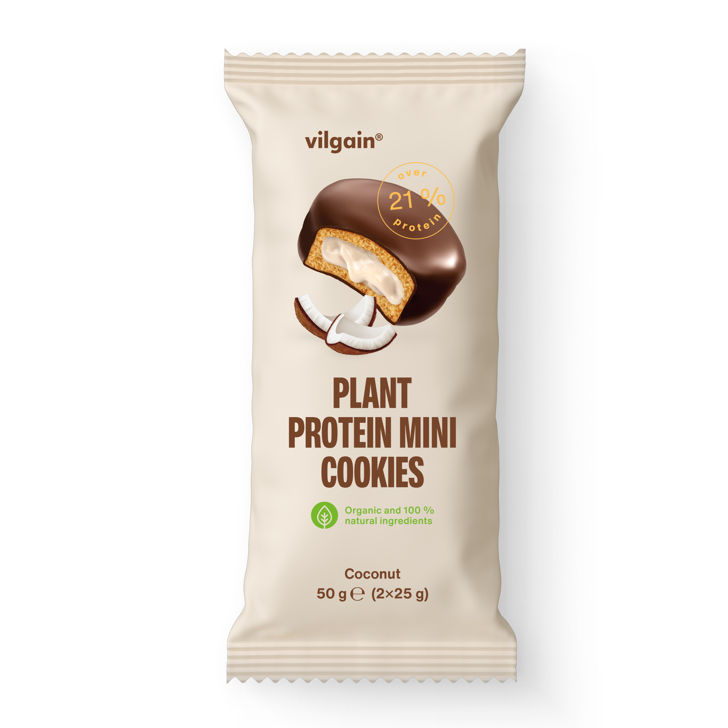 BIO Mini cookies Plant Protein Kokos 2x 25 g