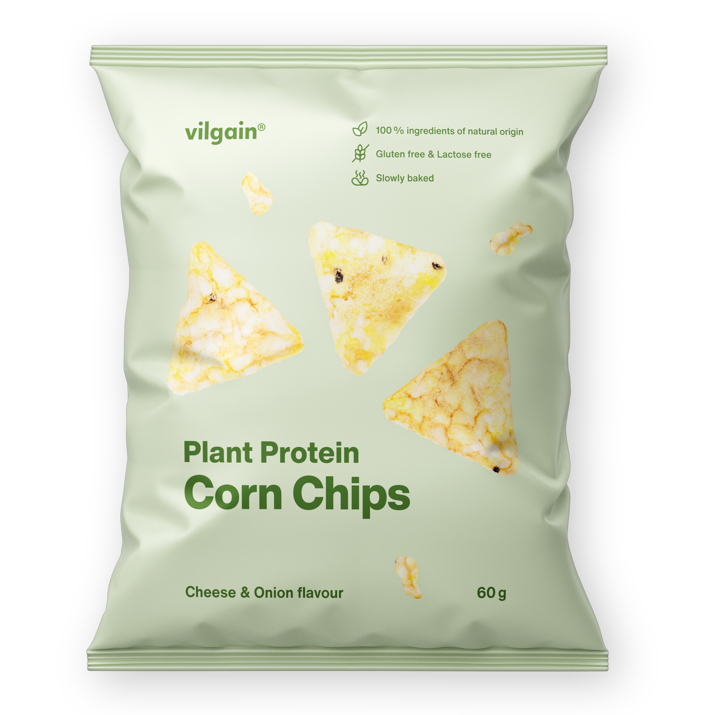 BIO kukuřičné proteinové chipsy Cibule se sýrem
