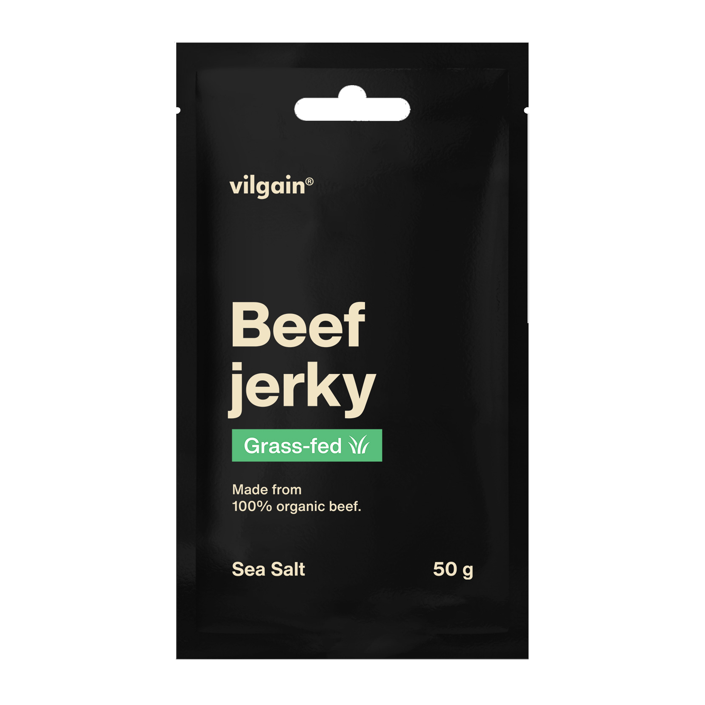 Hovězí jerky BIO Grass-Fed  Mořská sůl