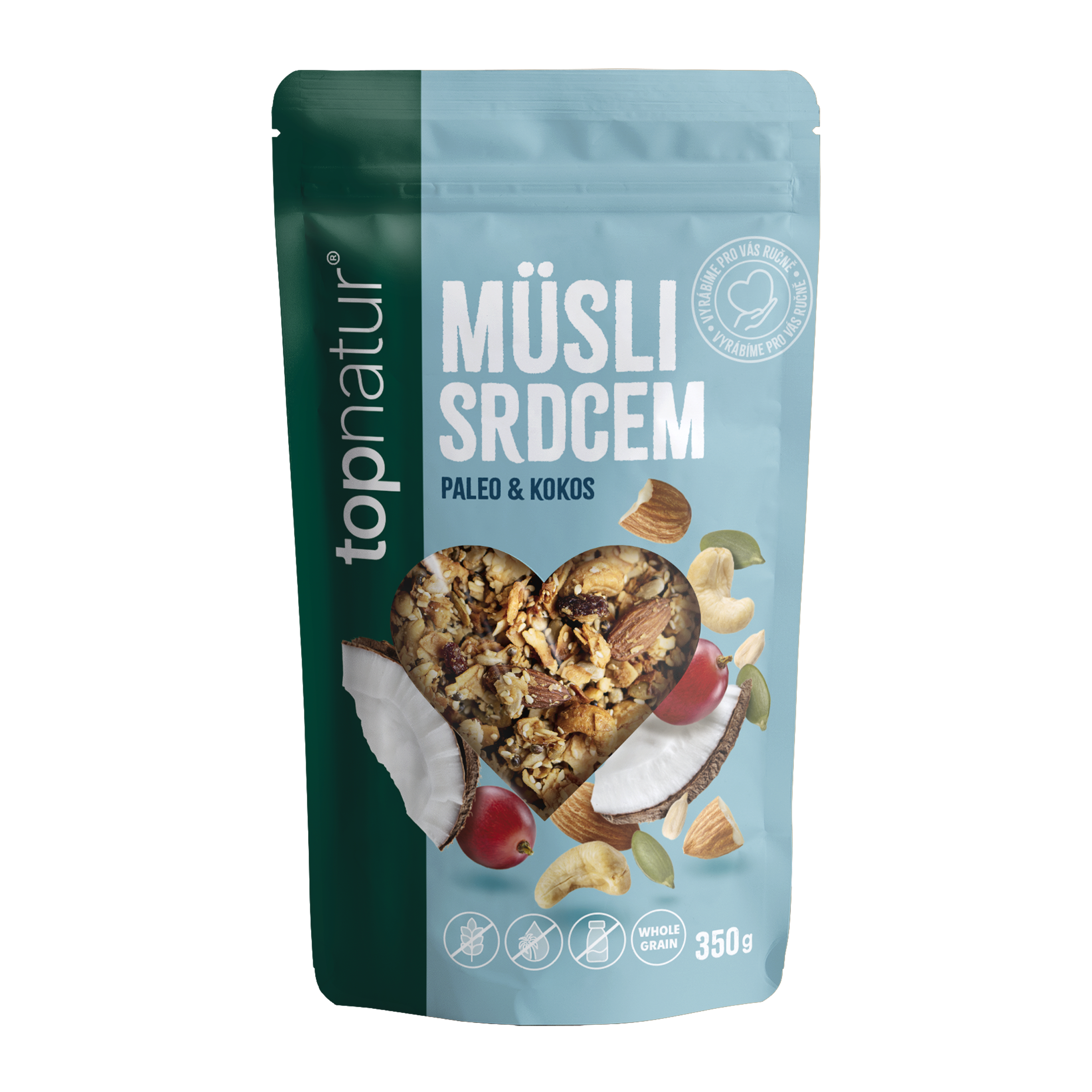 Müsli srdcem Paleo a kokos