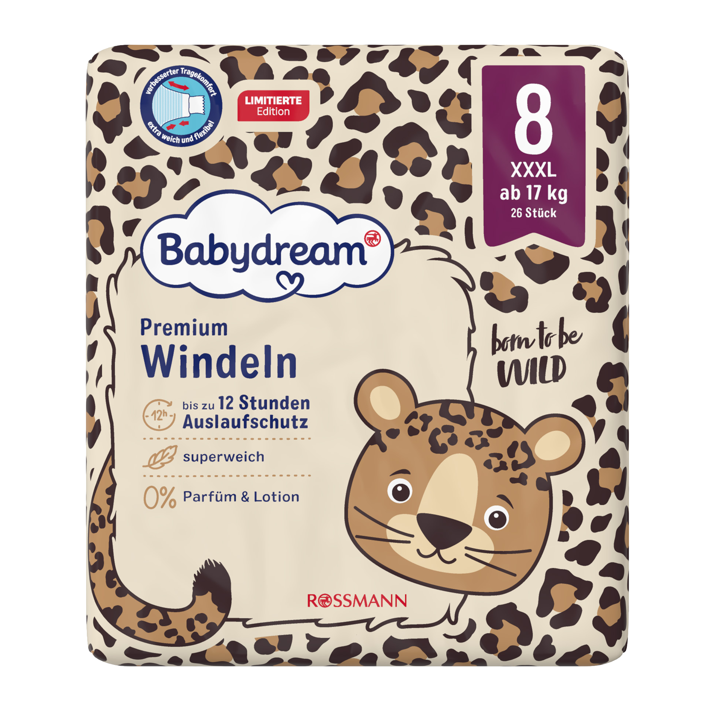 Pleny Premium, 17+ kg, vel. 8, XXXL 26 ks