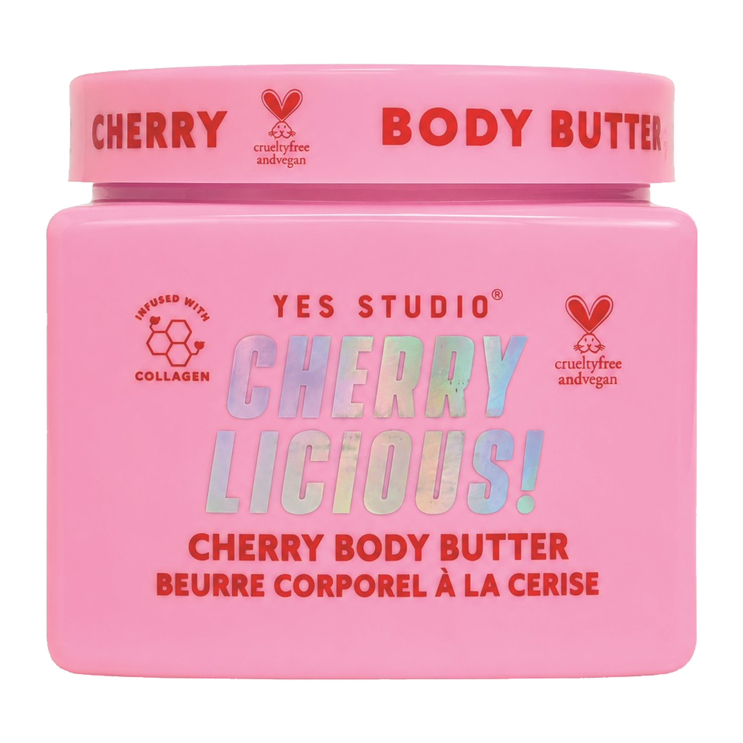 Šlehané tělové máslo Cherry Licious