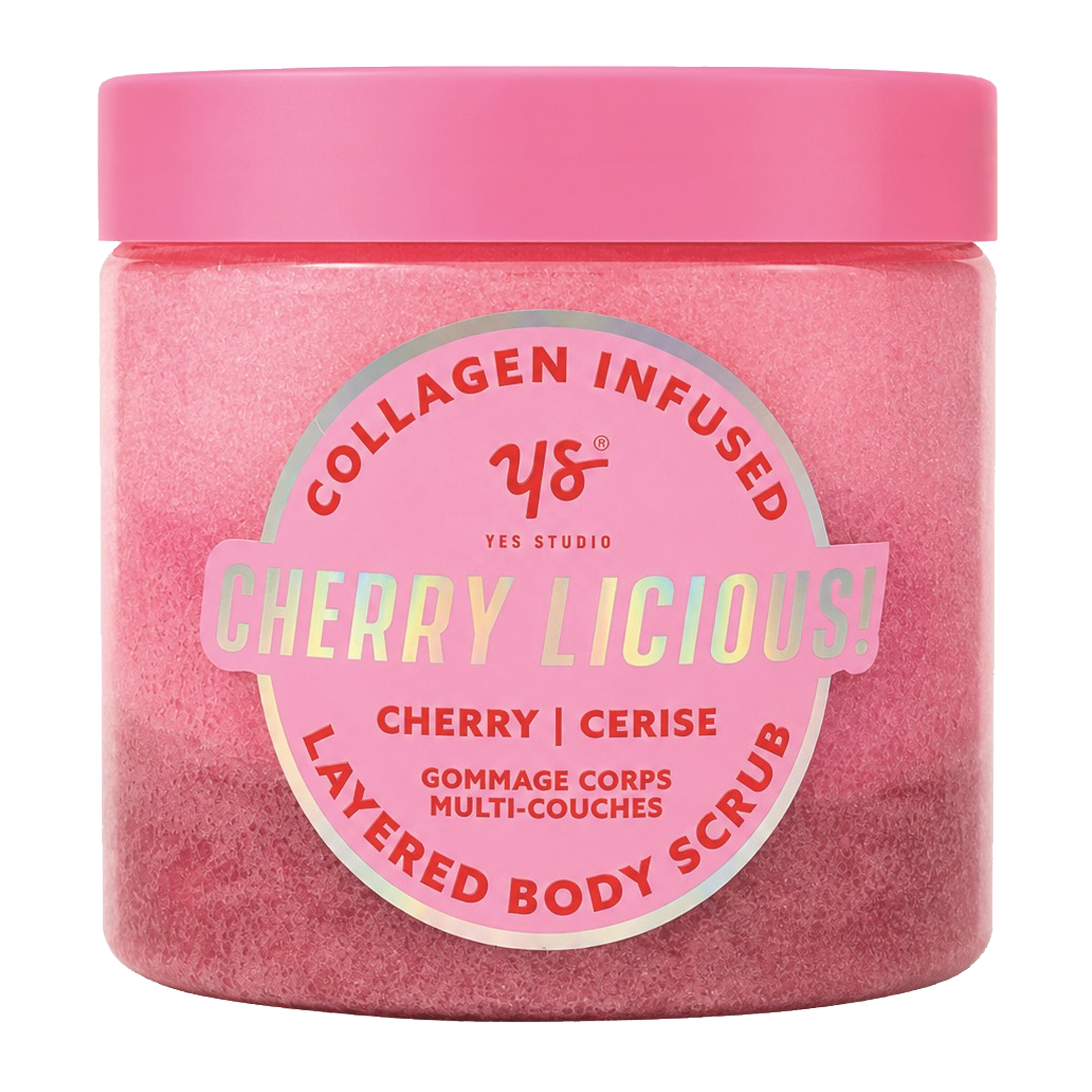 Šlehaný tělový peeling Cherry Licious