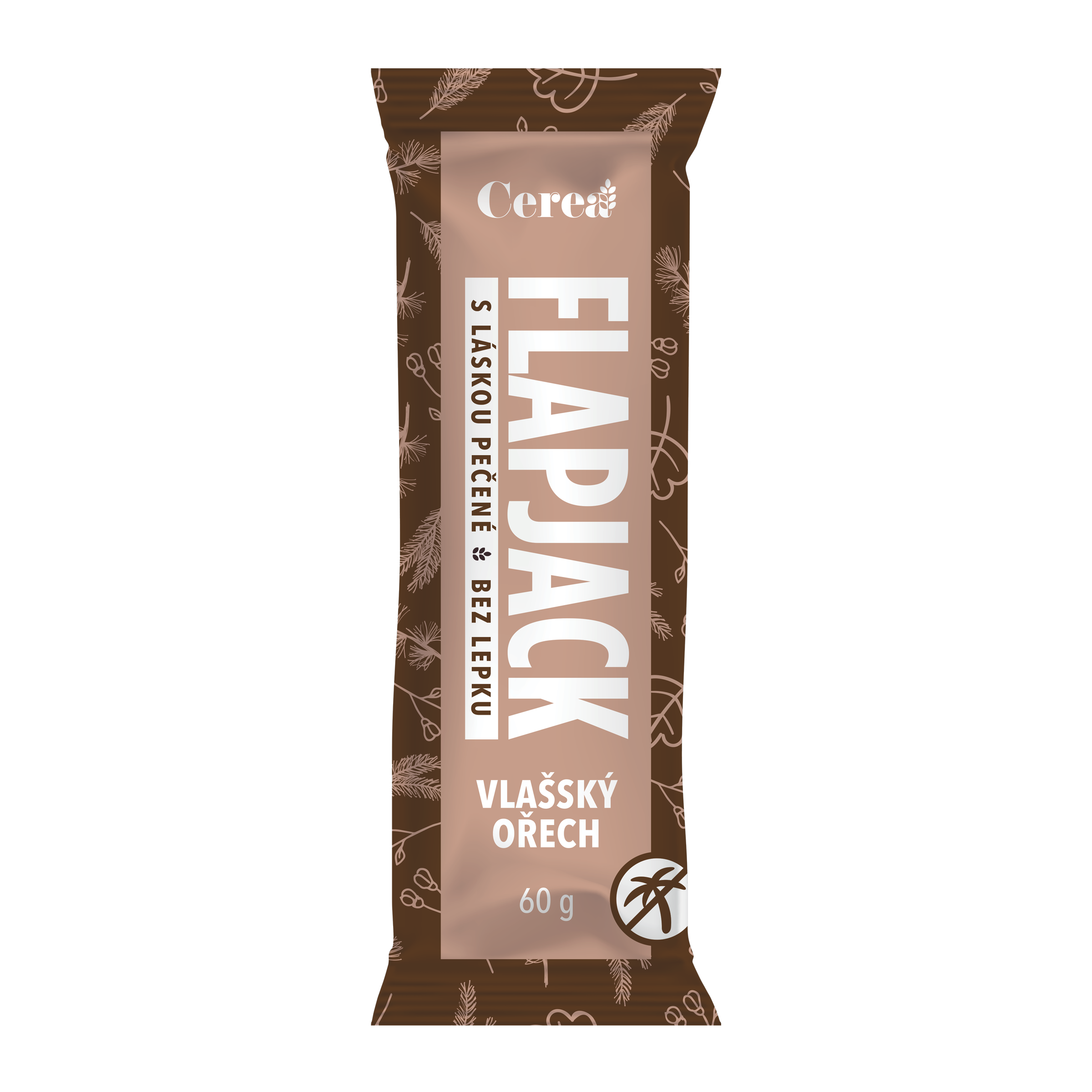 Flapjack vlašský ořech